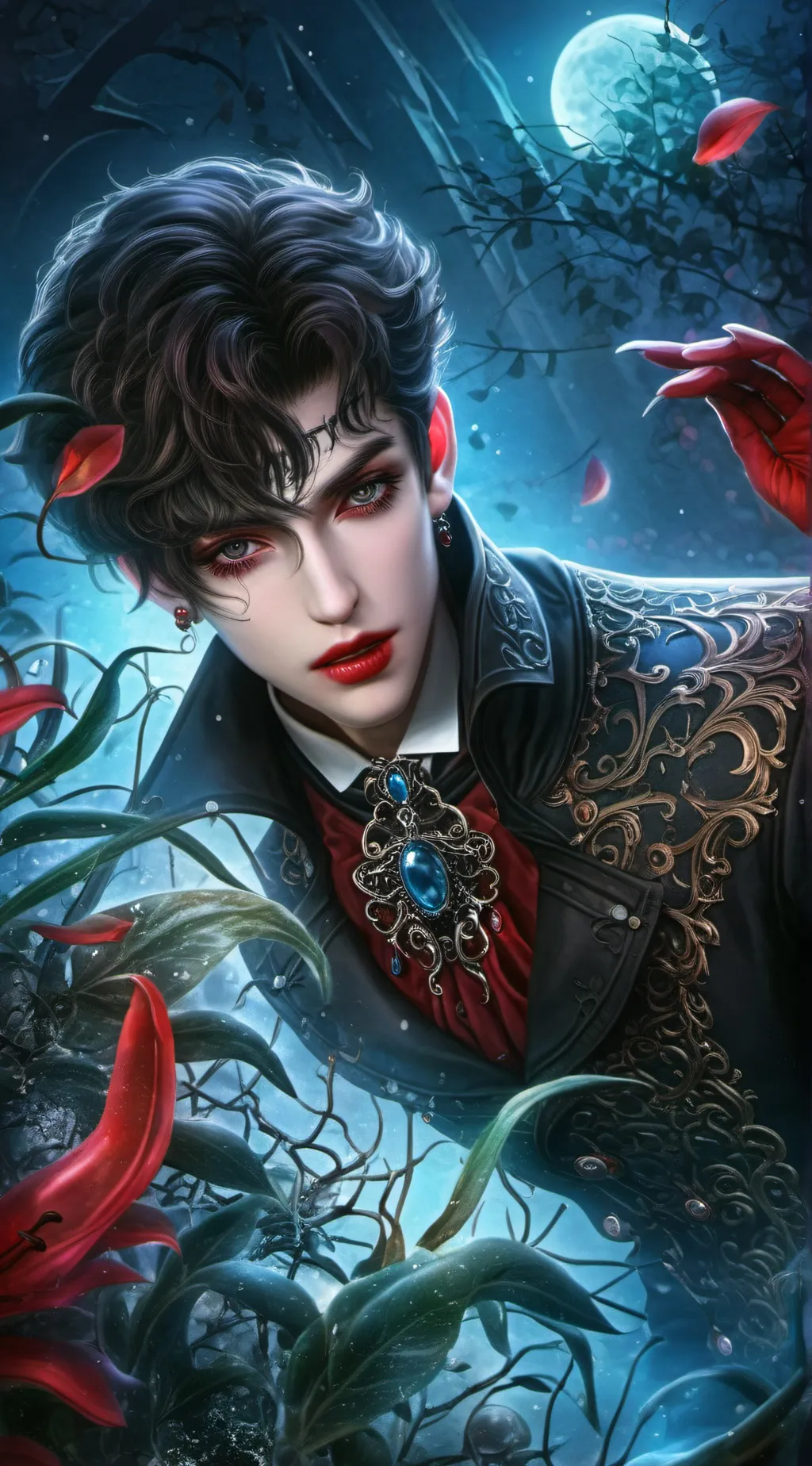 ai character: Edward  background