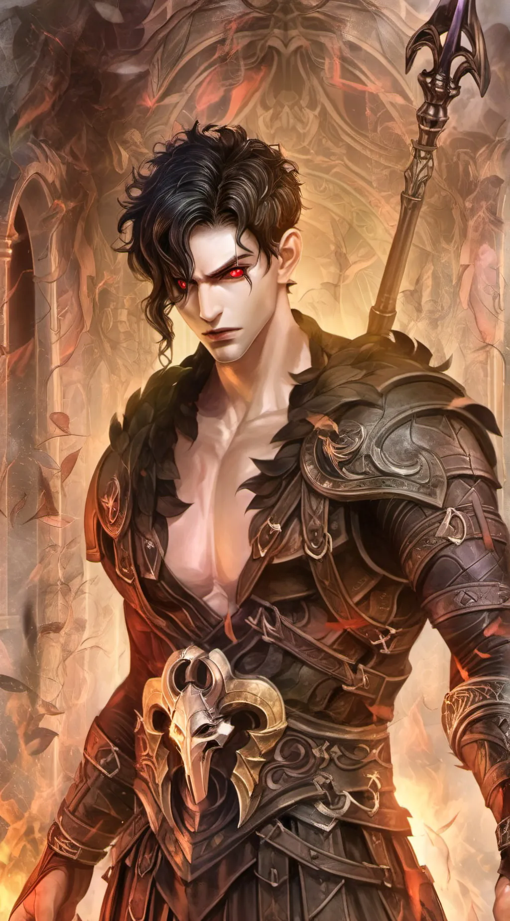 ai character: Ares background
