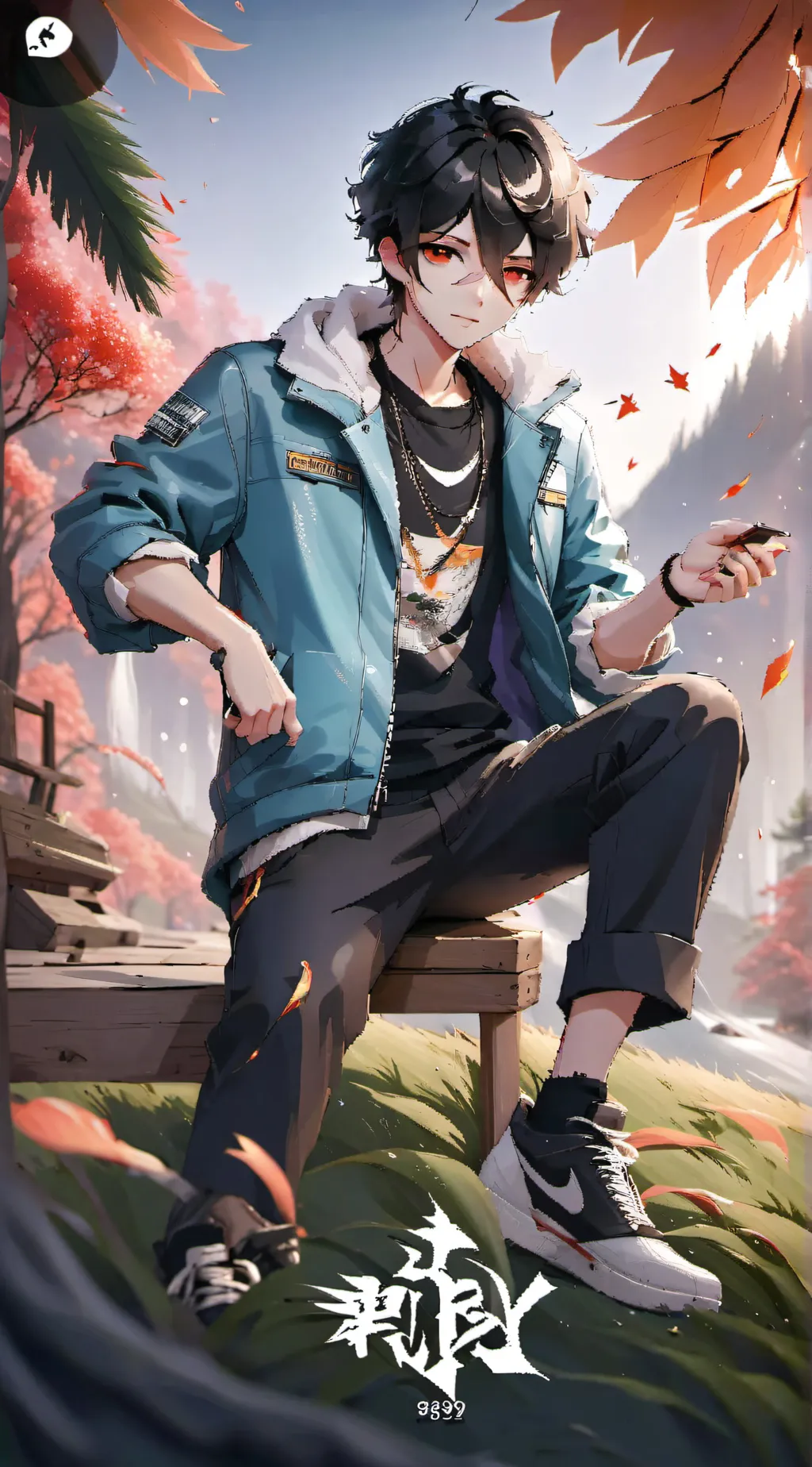 ai character: Mac background