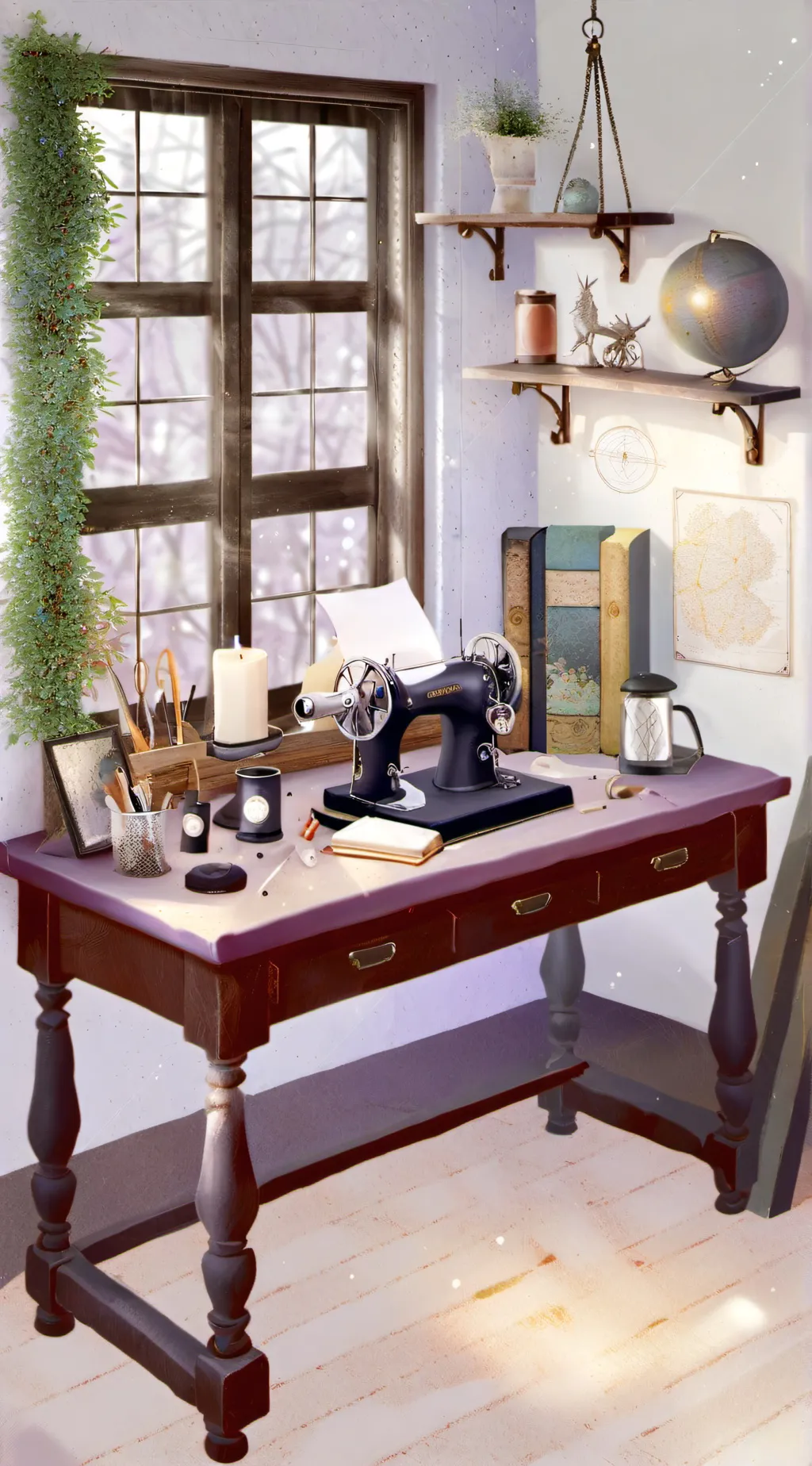 ai character: armour challenge  background