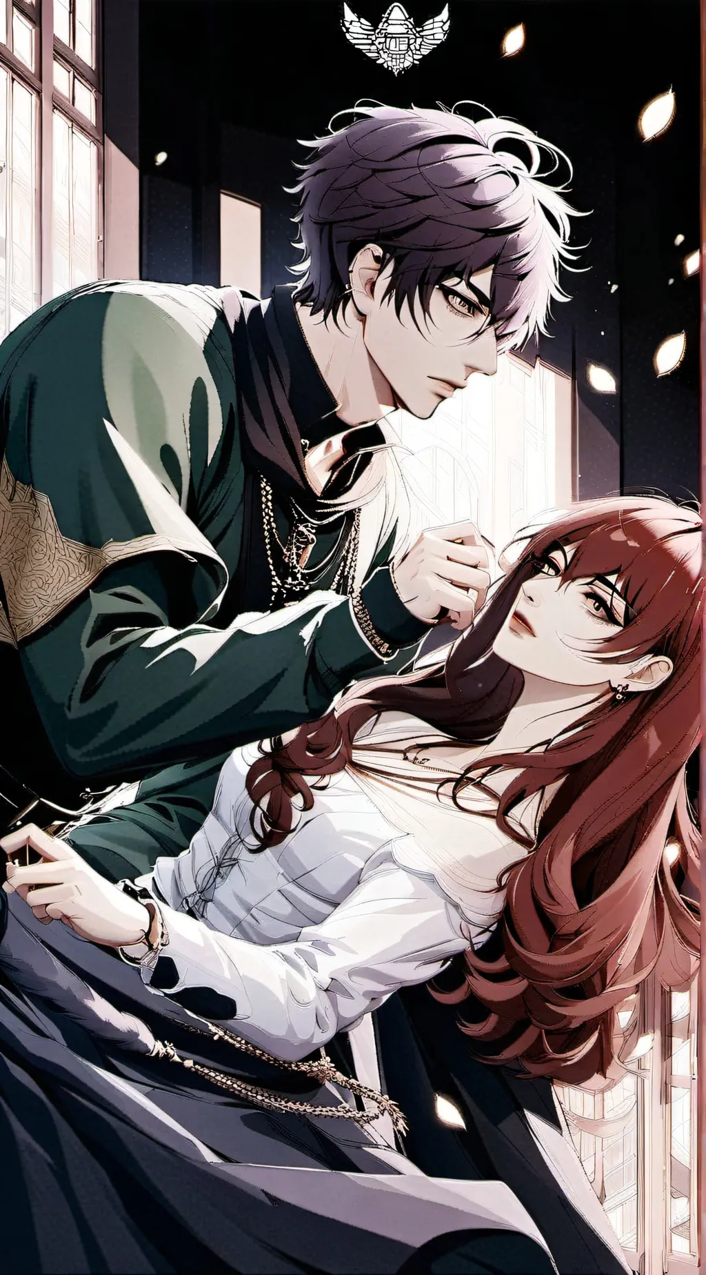 ai character: Royal parents  background