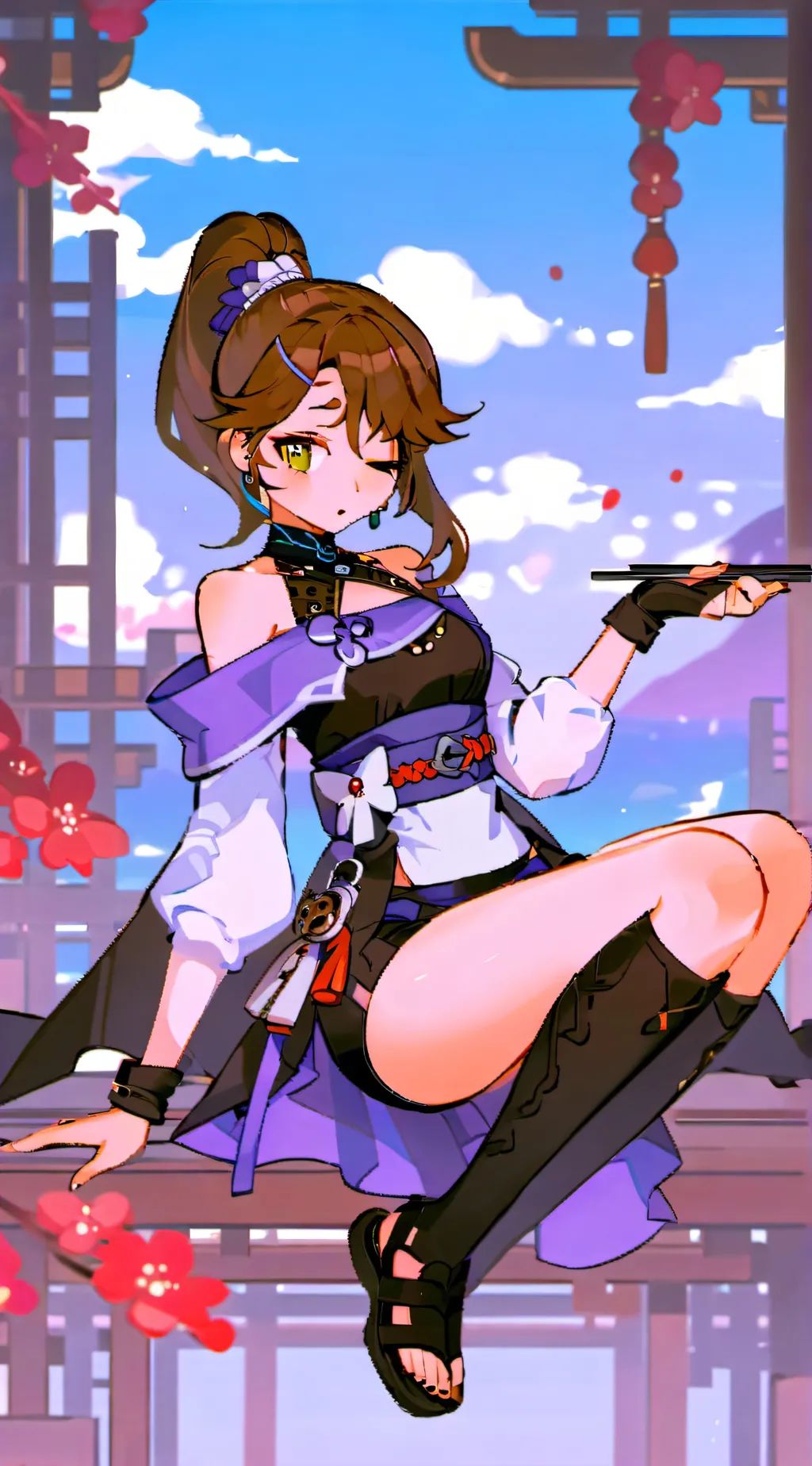 ai character: Lilly background