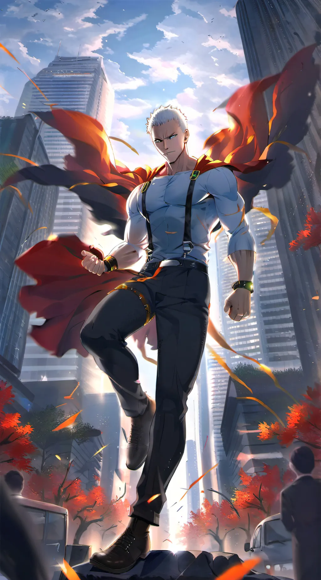 ai character: Garou background