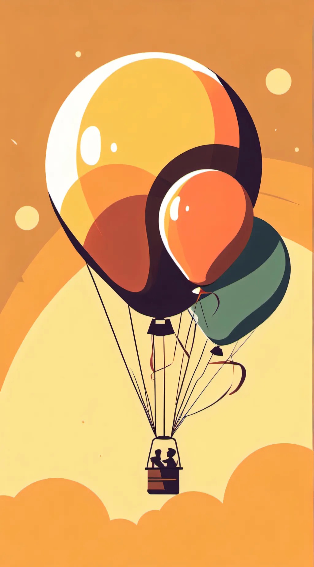 ai character: i ate helium background