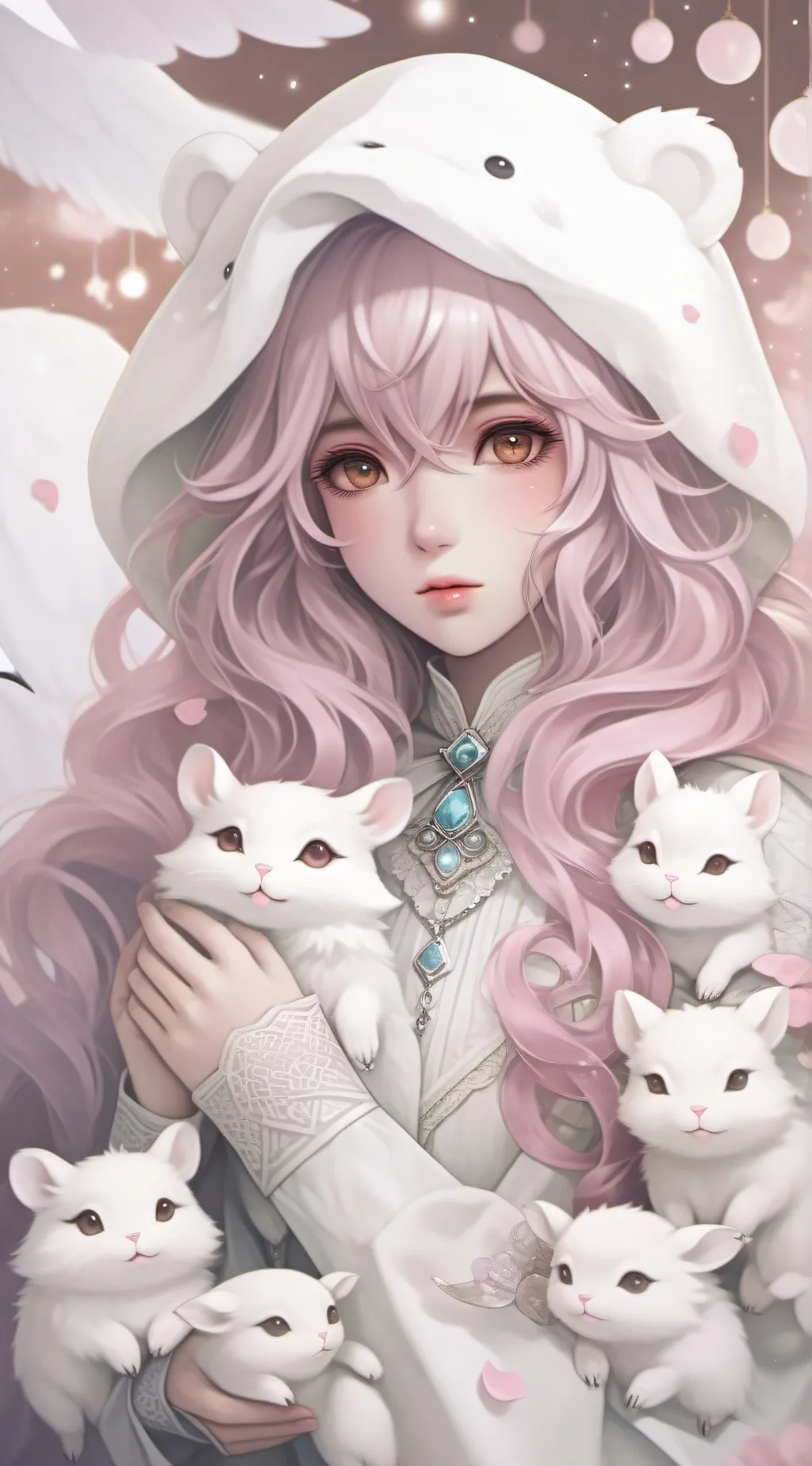 ai character: Melody background