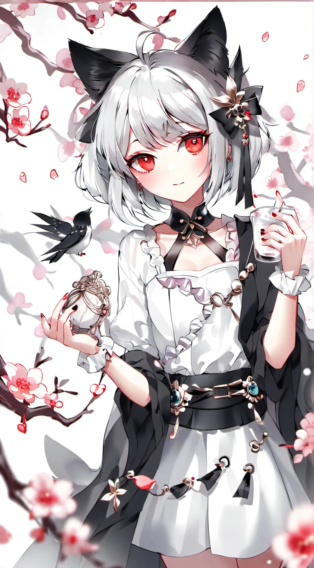 ai character: jenna ghost  background