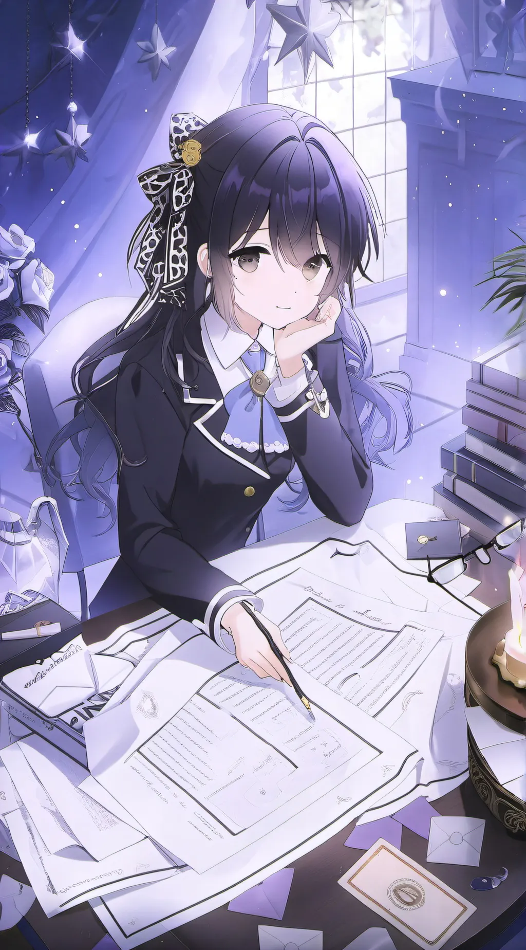 ai character: FPE Fire background