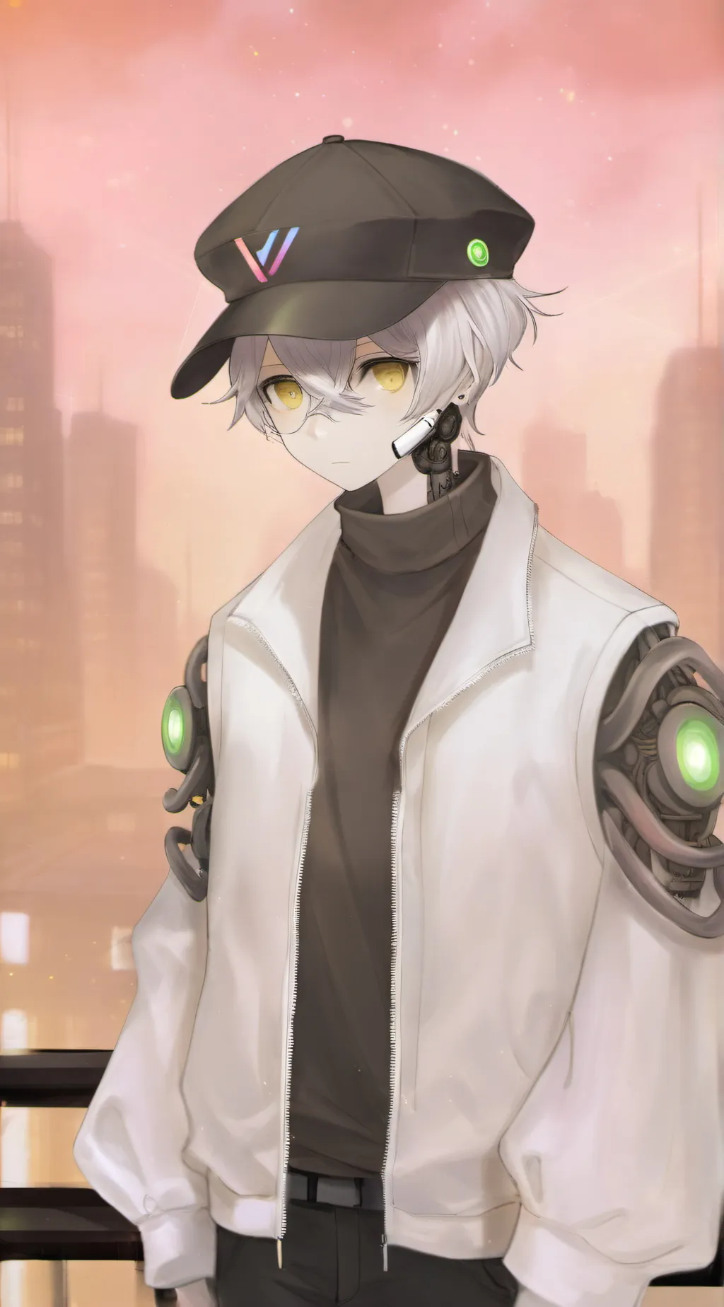 ai character: SD- N background