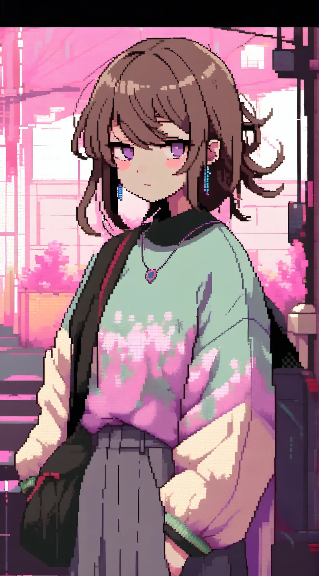 ai character: Rue  background