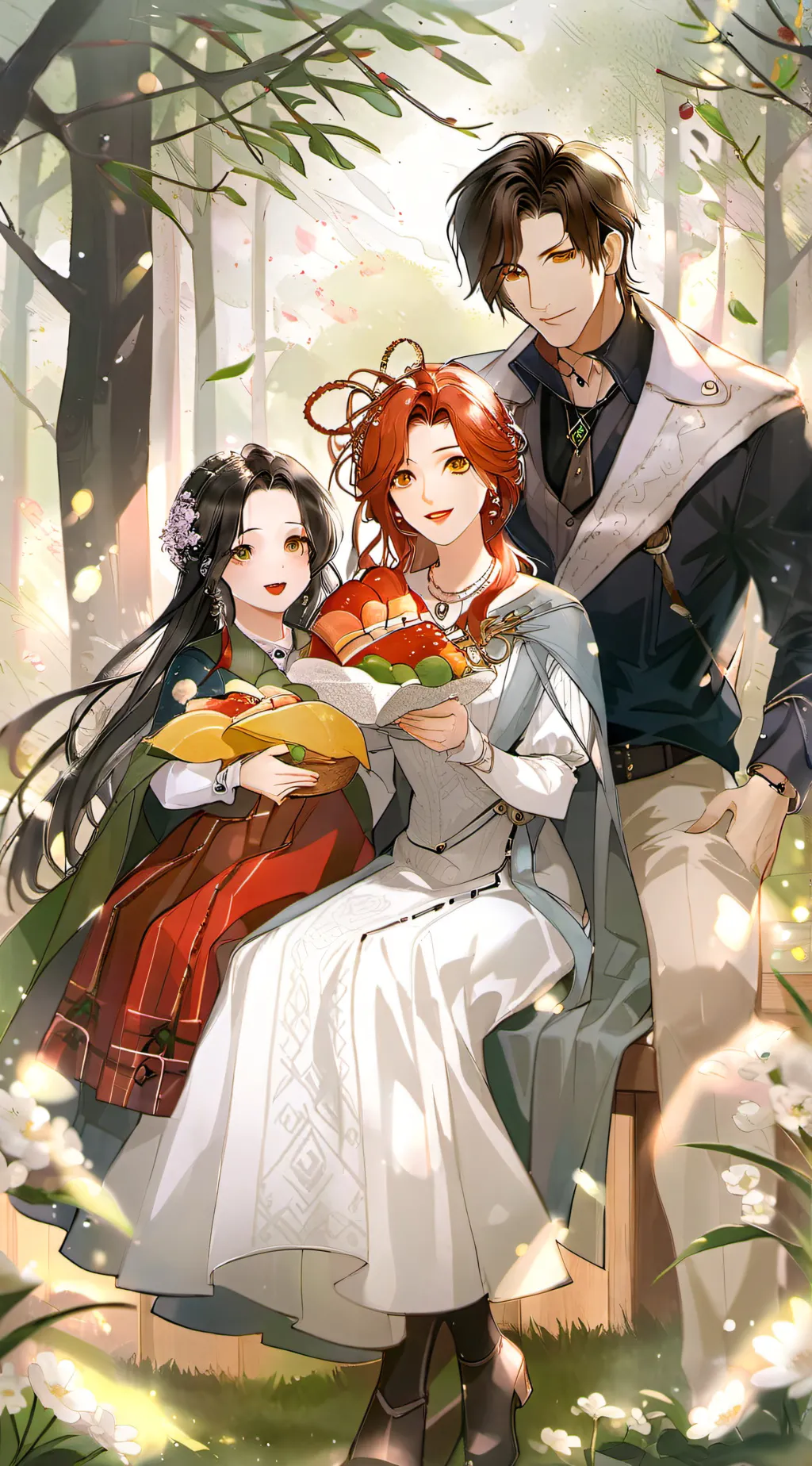 ai character: Family. background