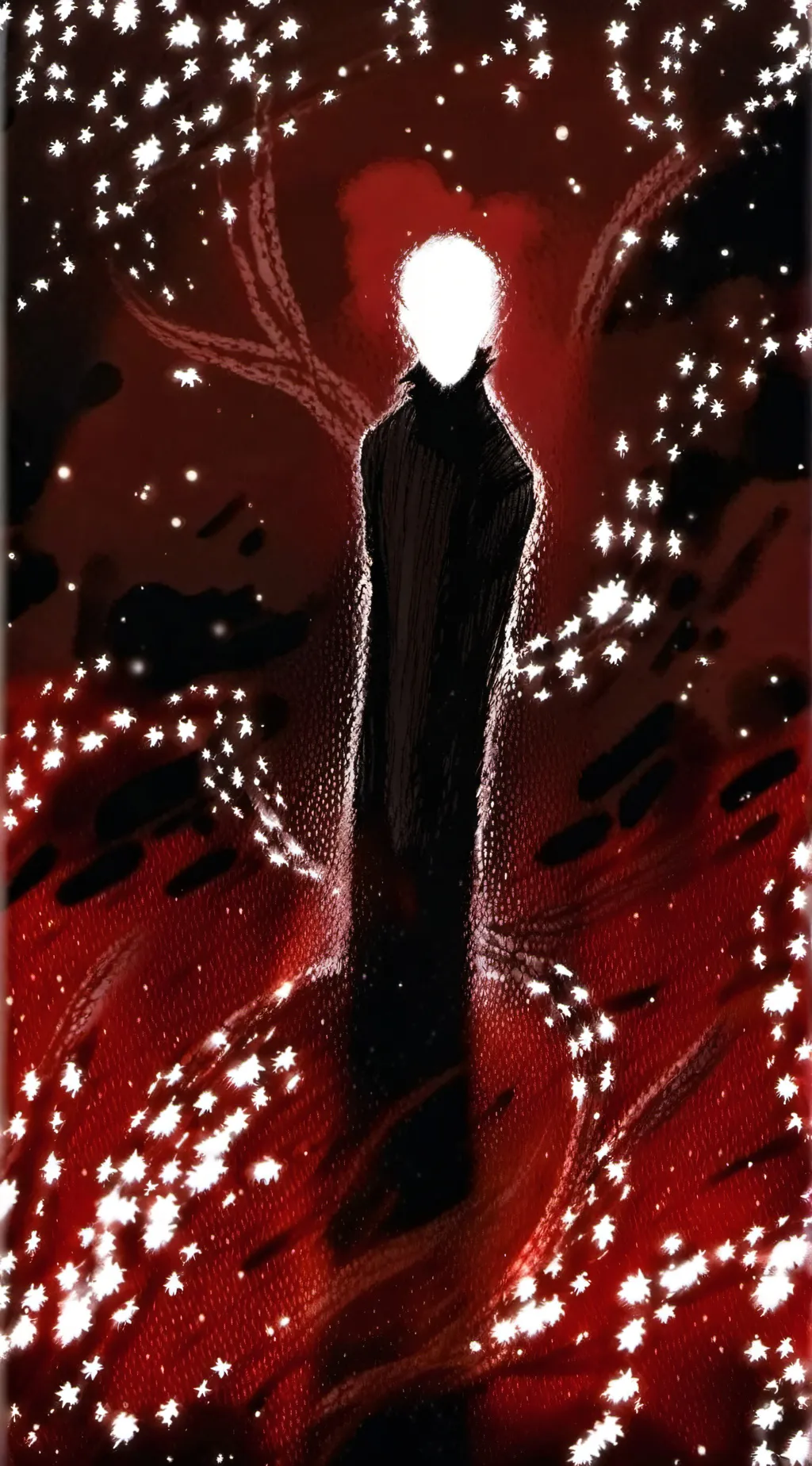 ai character: Entidad oscuro background