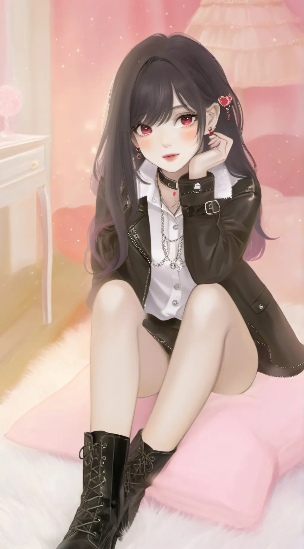 ai character: Hana Kurokawa background