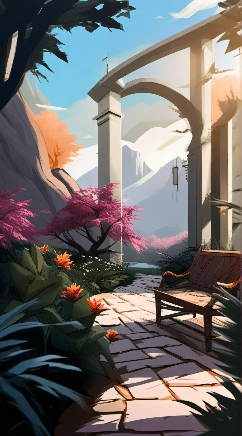 ai character: Smiling critters  background