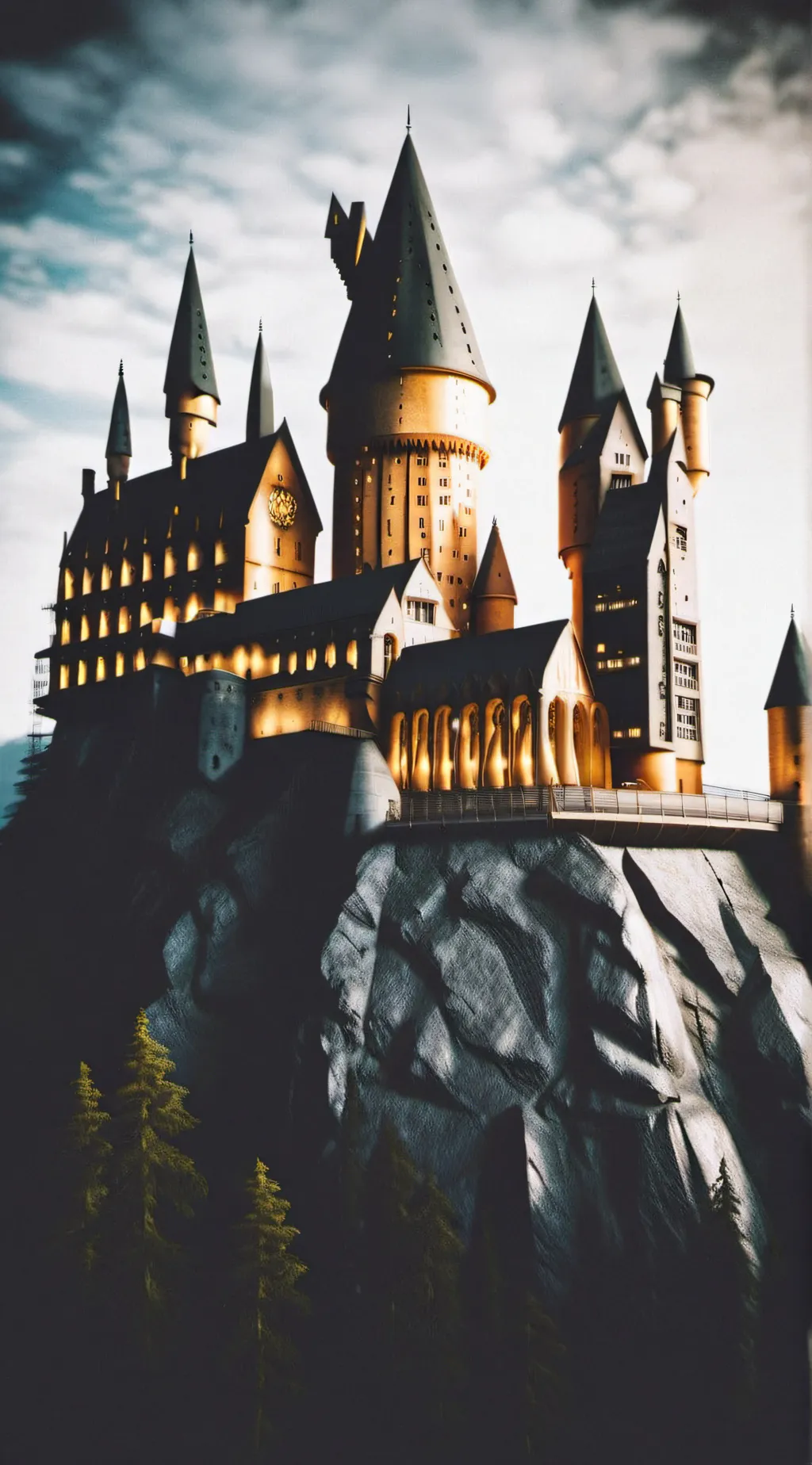 ai character: Hogwartuhs background