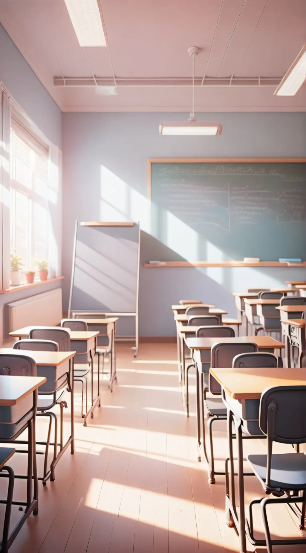 ai character: girls highschool! background