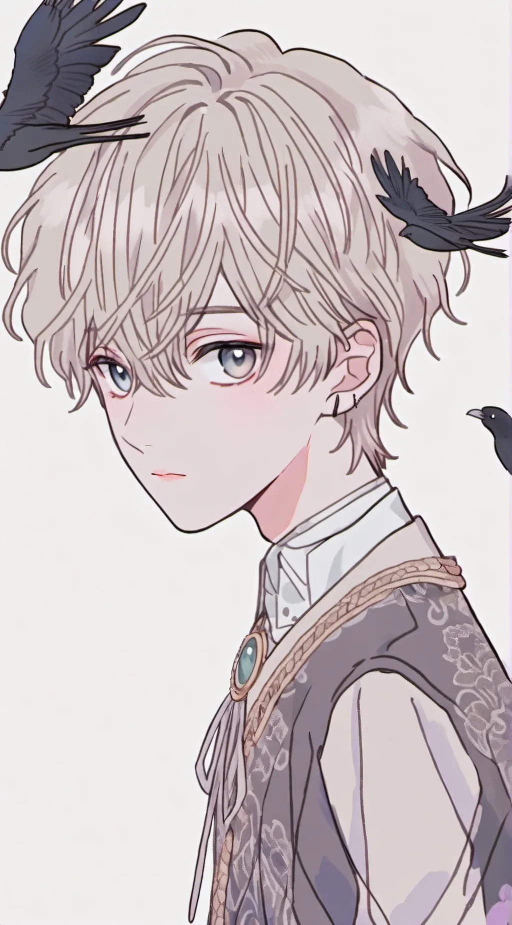 ai character: Warren  background