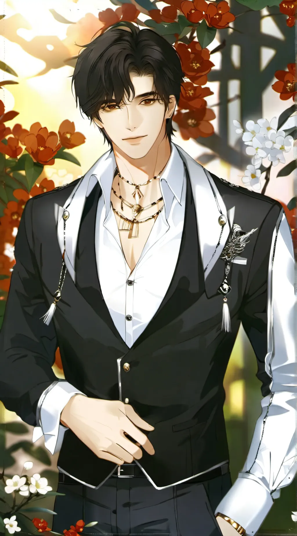 ai character: Jake Paul  background