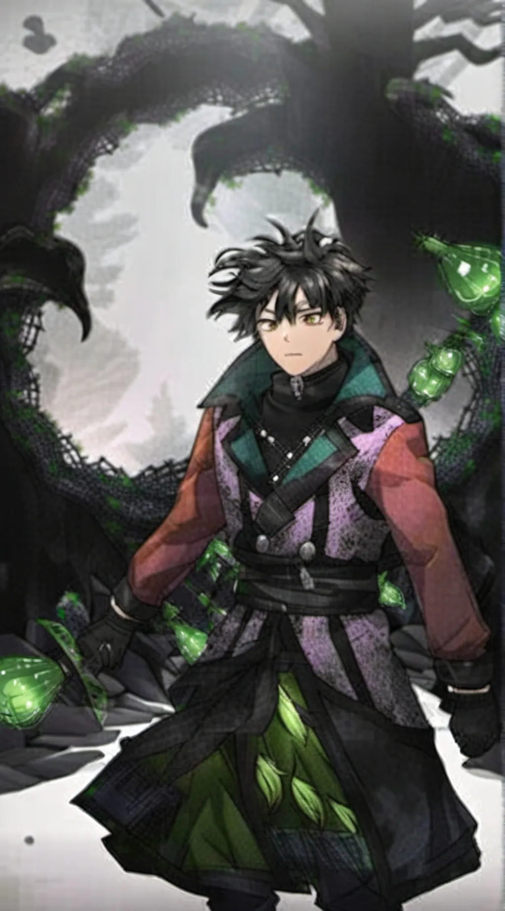 ai character: mha (nightmares) background