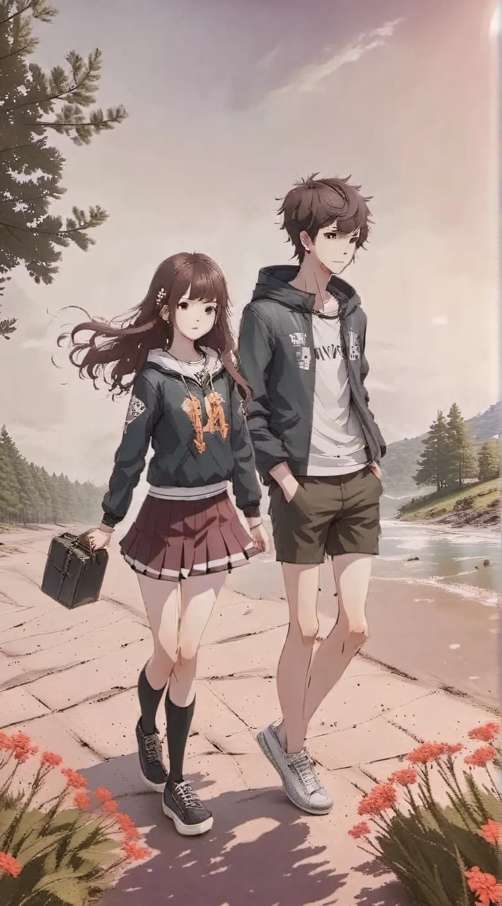 ai character: mason and melody background