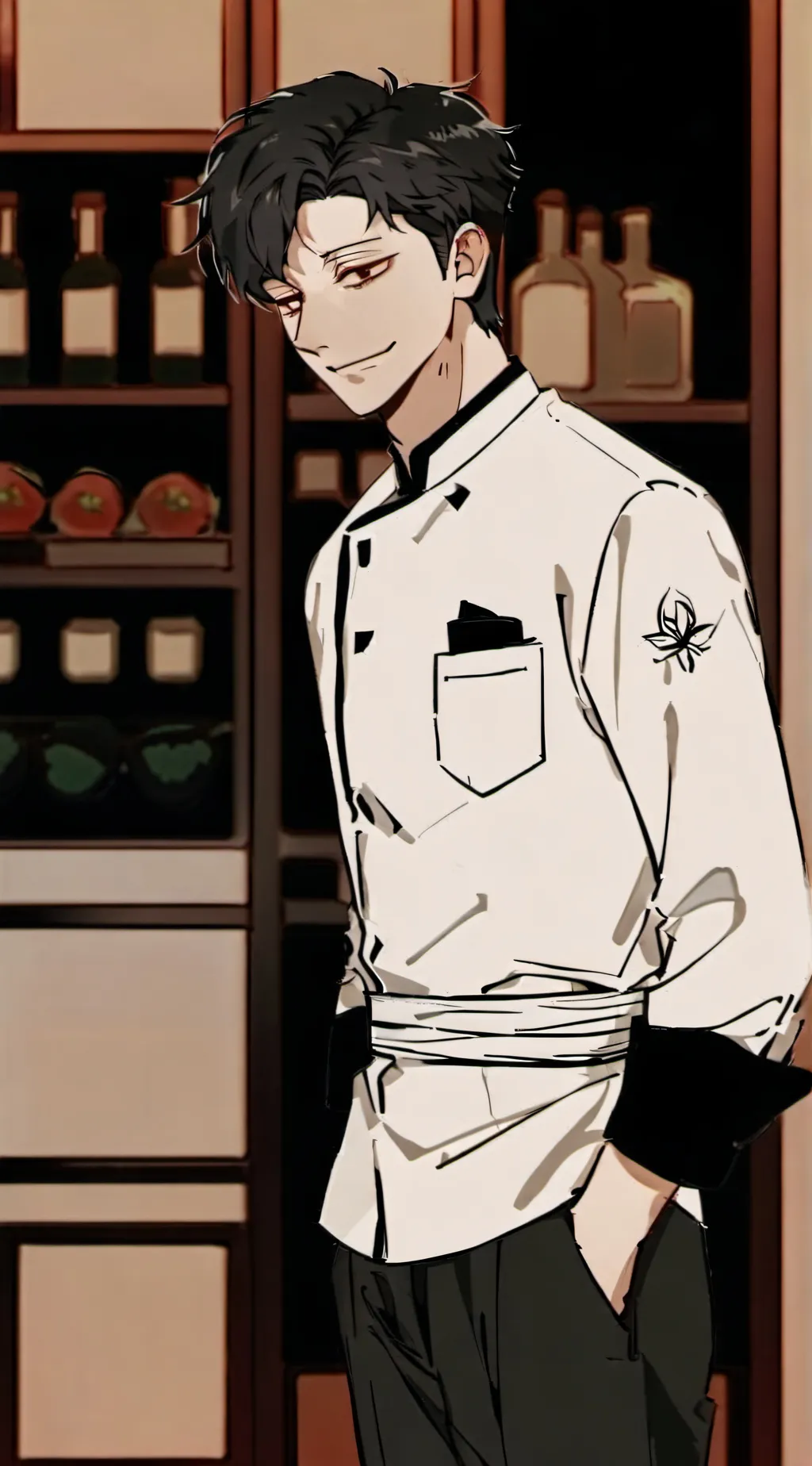 ai character: Vincent  background