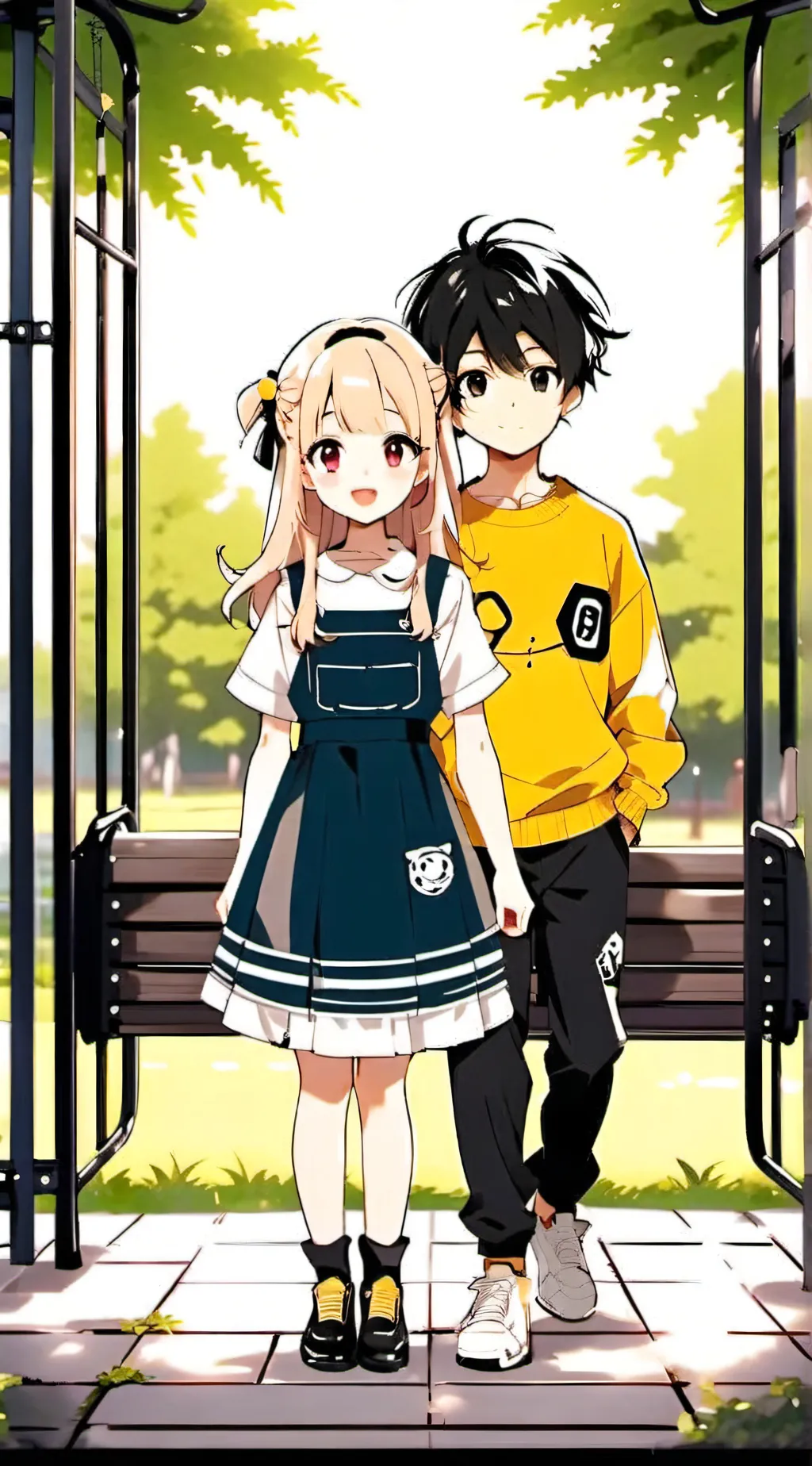 ai character: SLAYYYY🥰🥰🥰✨✨✨ background