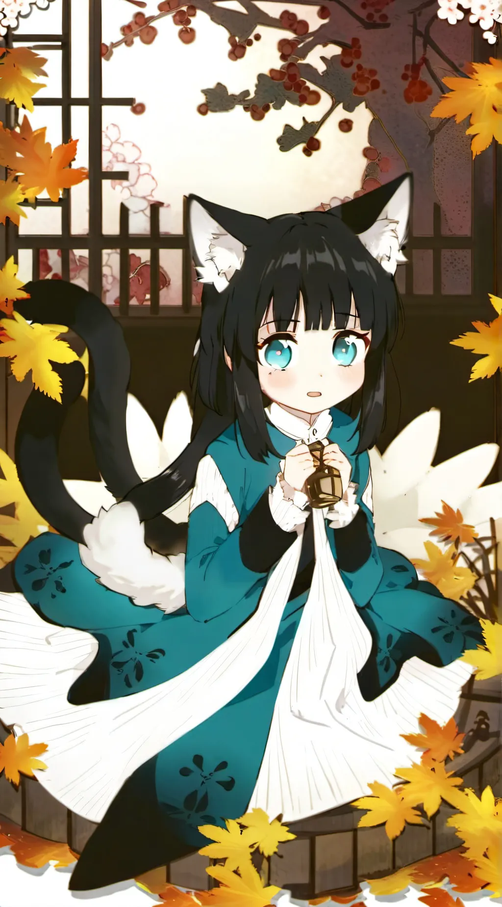 ai character: GENMUI WEDDING  background