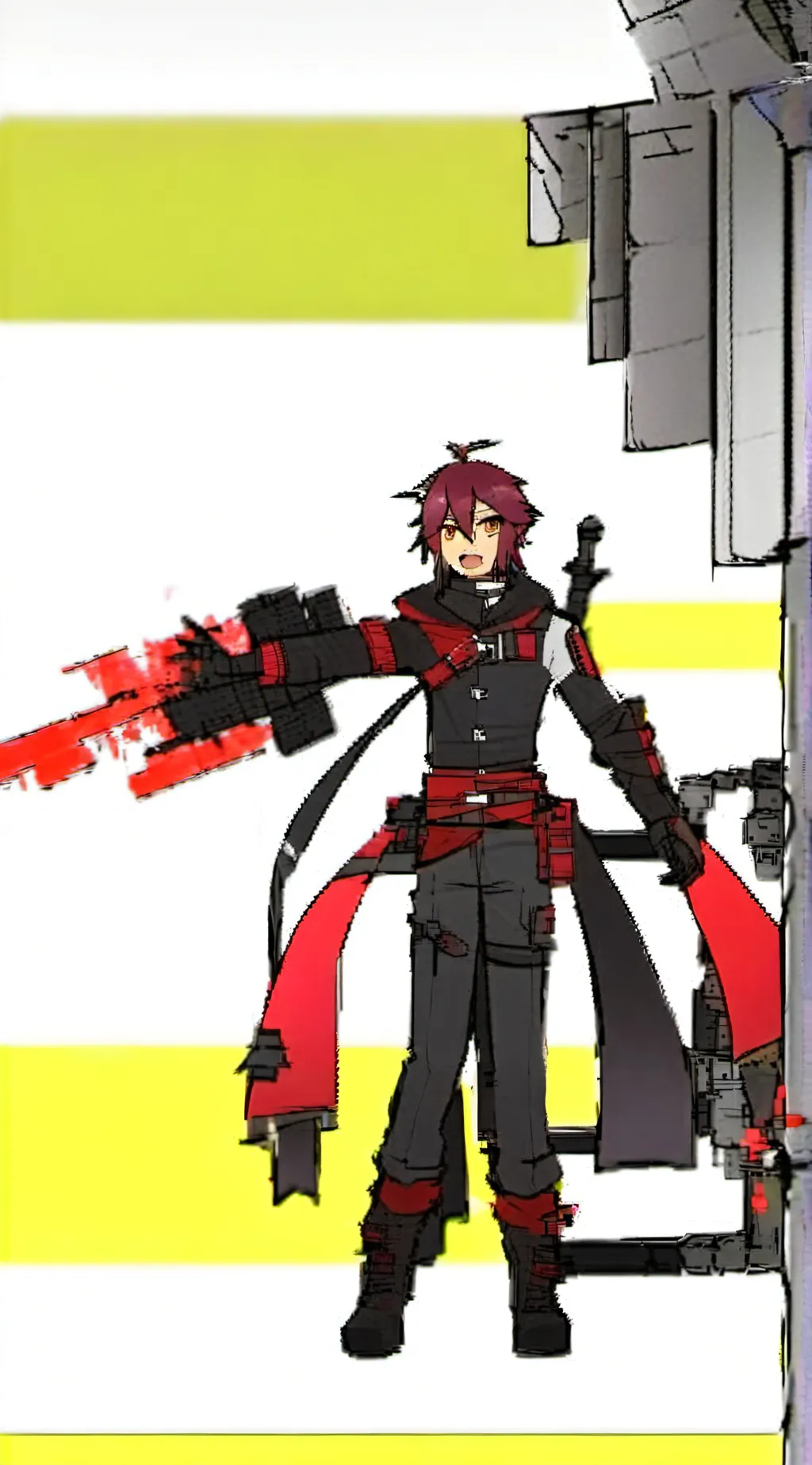 ai character: Shadow background