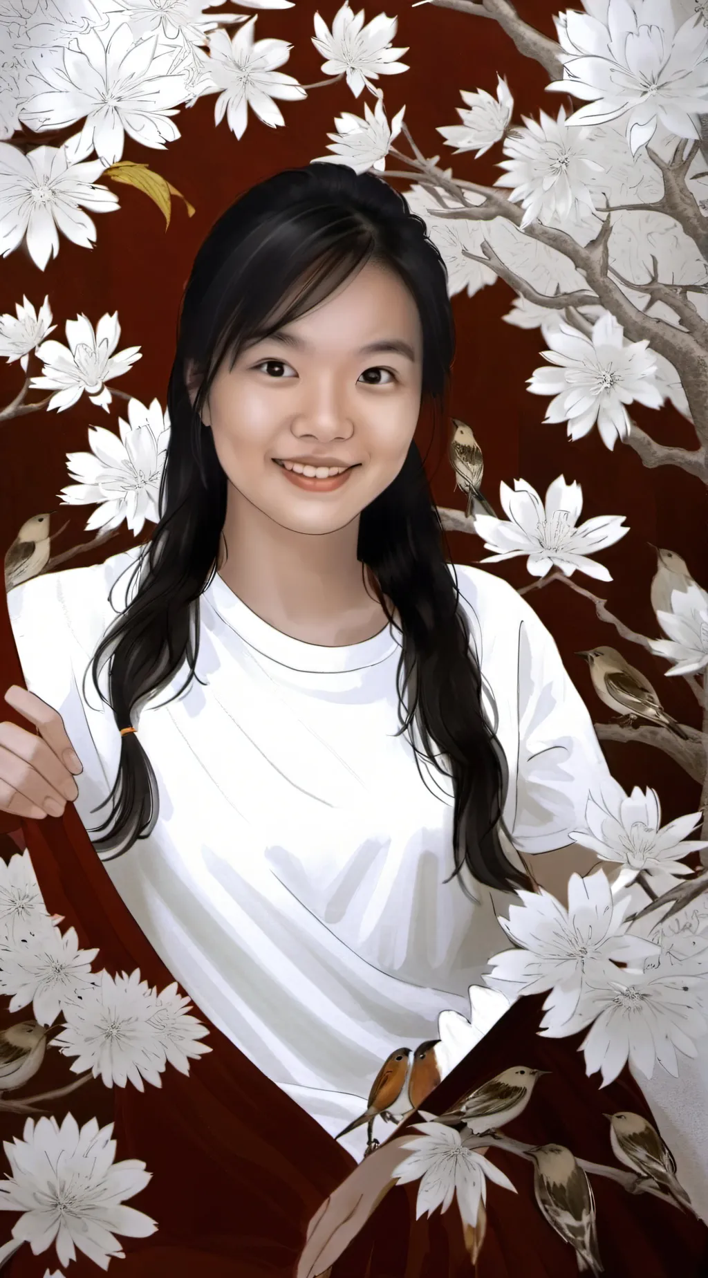 ai character: danger au background