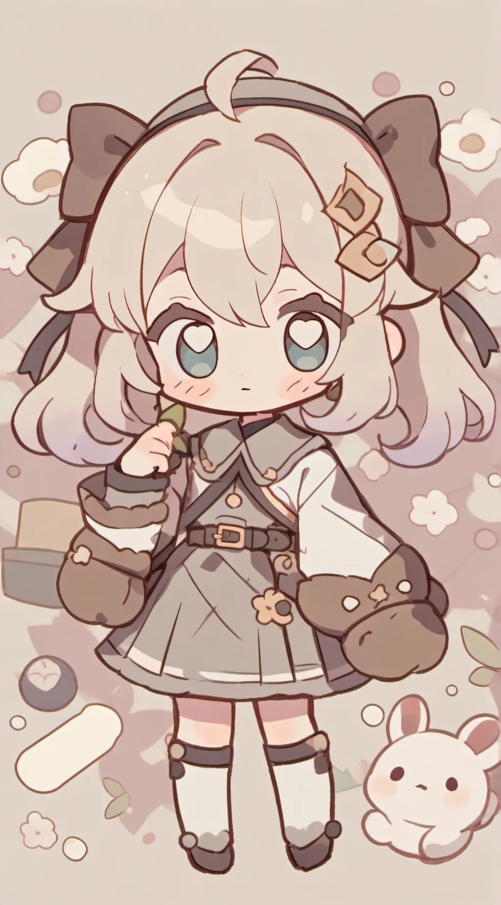 ai character: TV background