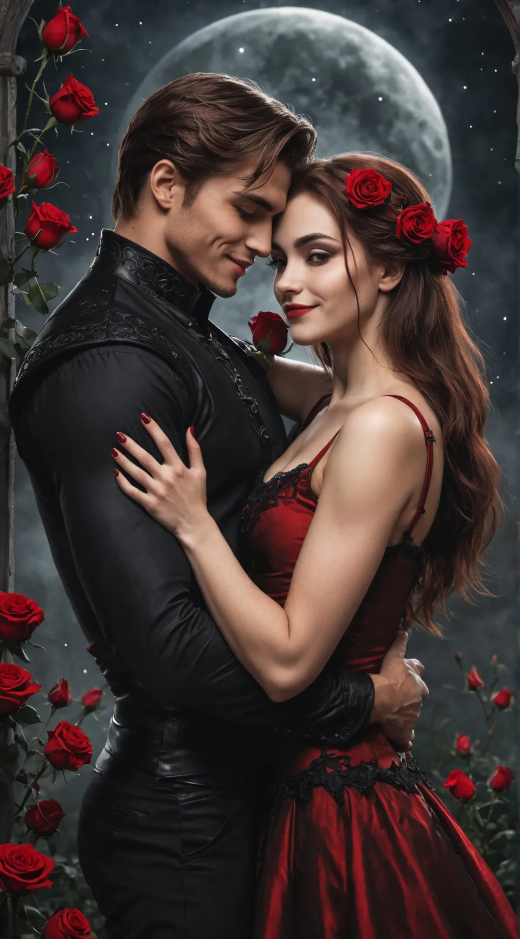 ai character: Lyra & Ben Elliot background