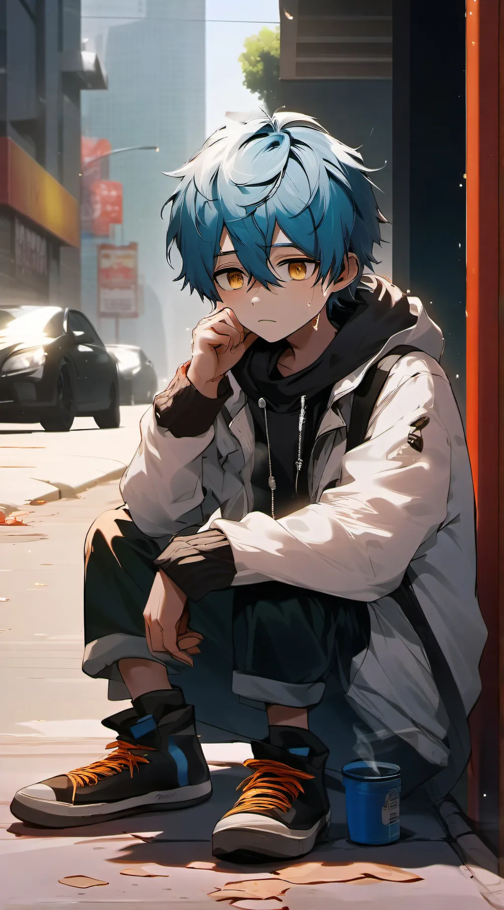 ai character: noah background