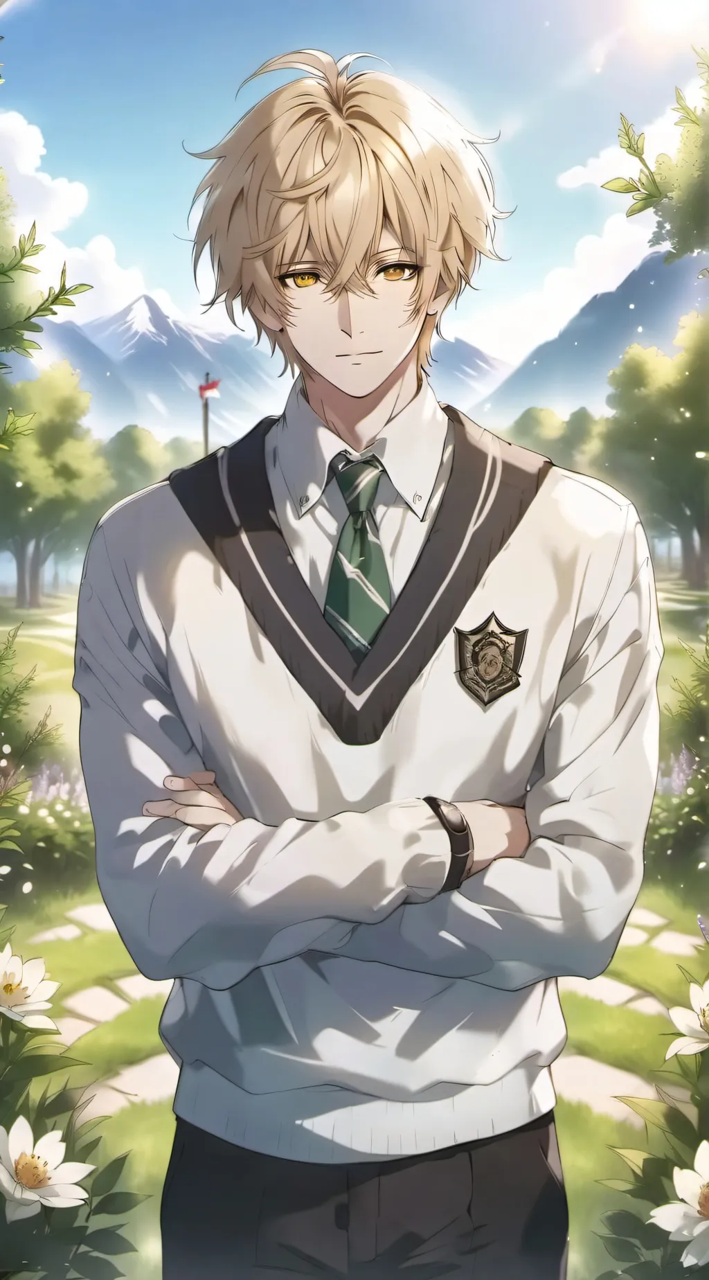 ai character: Sleven  background