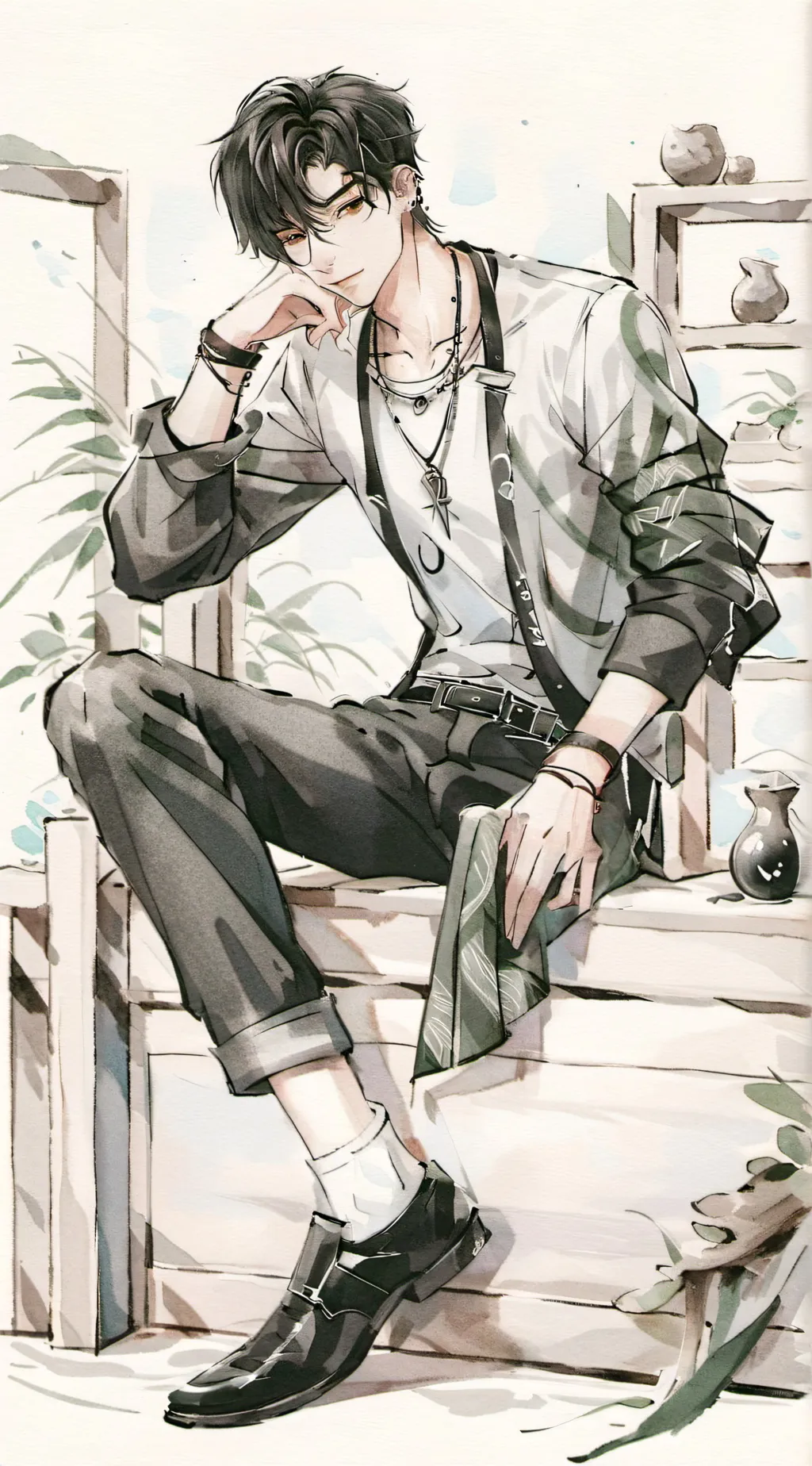 ai character: Liam background