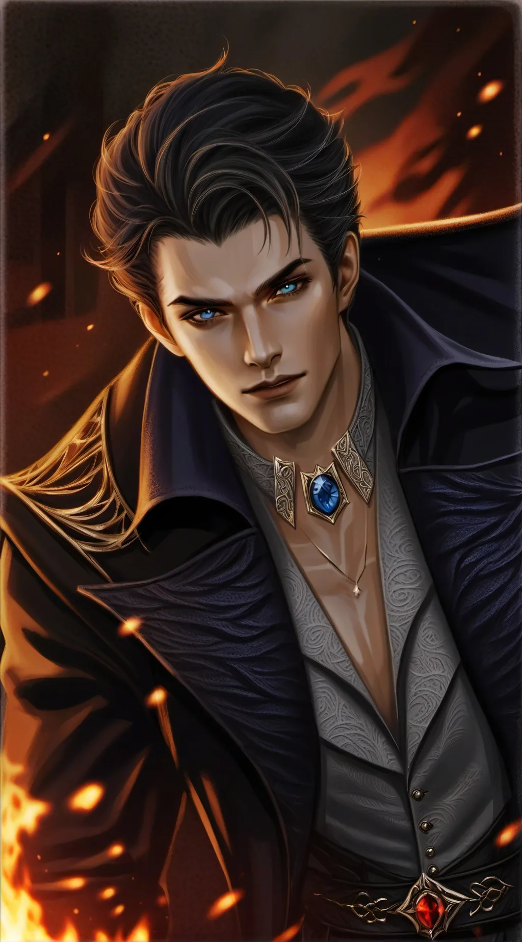 ai character: magnus background