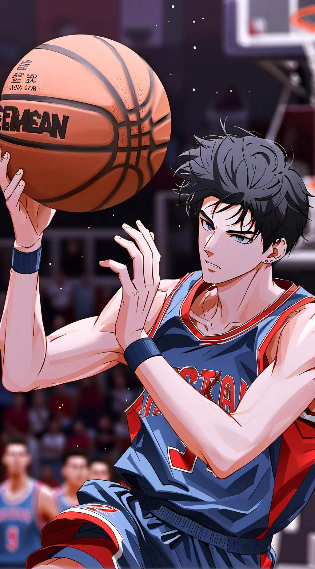 ai character: DANIE VICTOR background