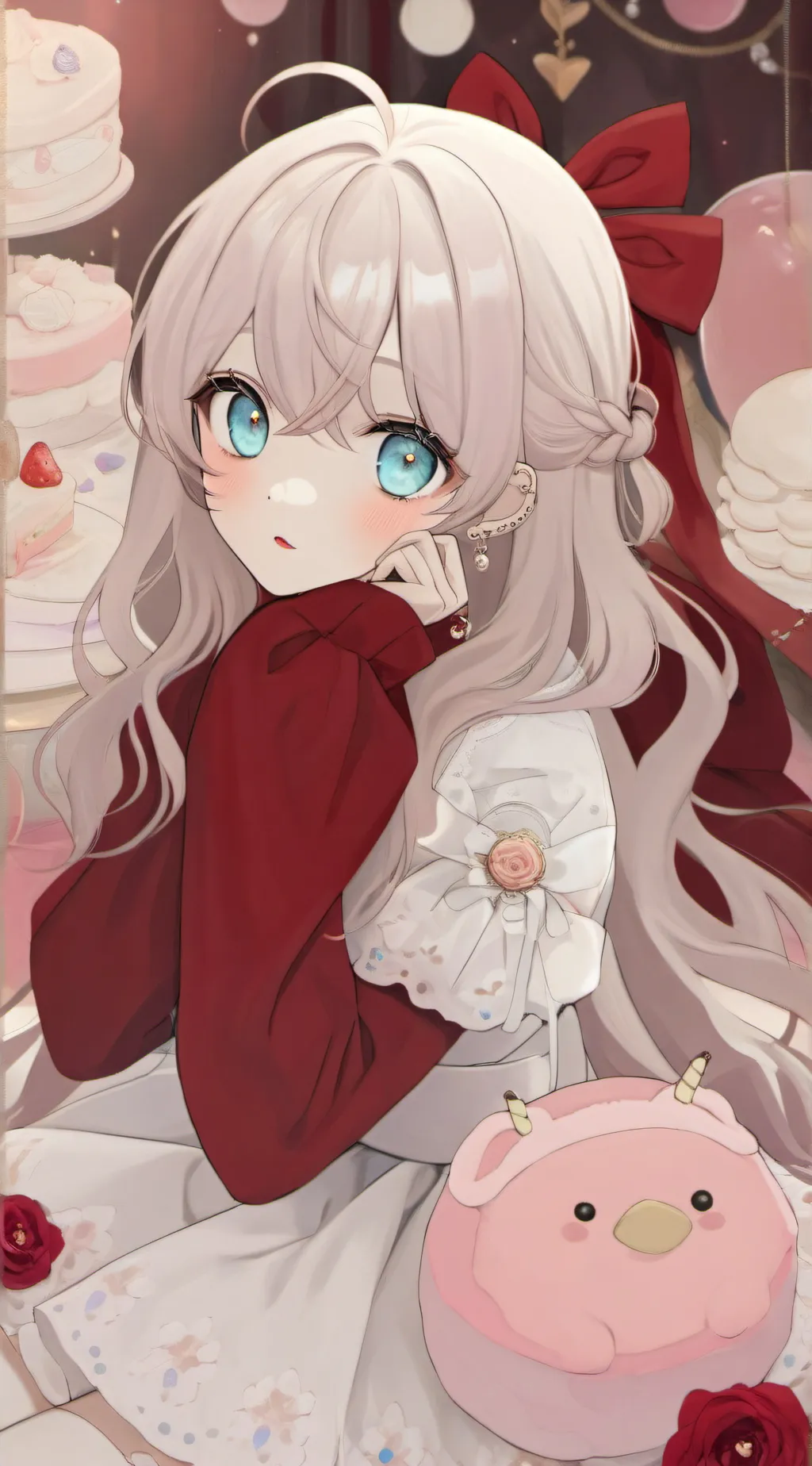 ai character: Lucy  background