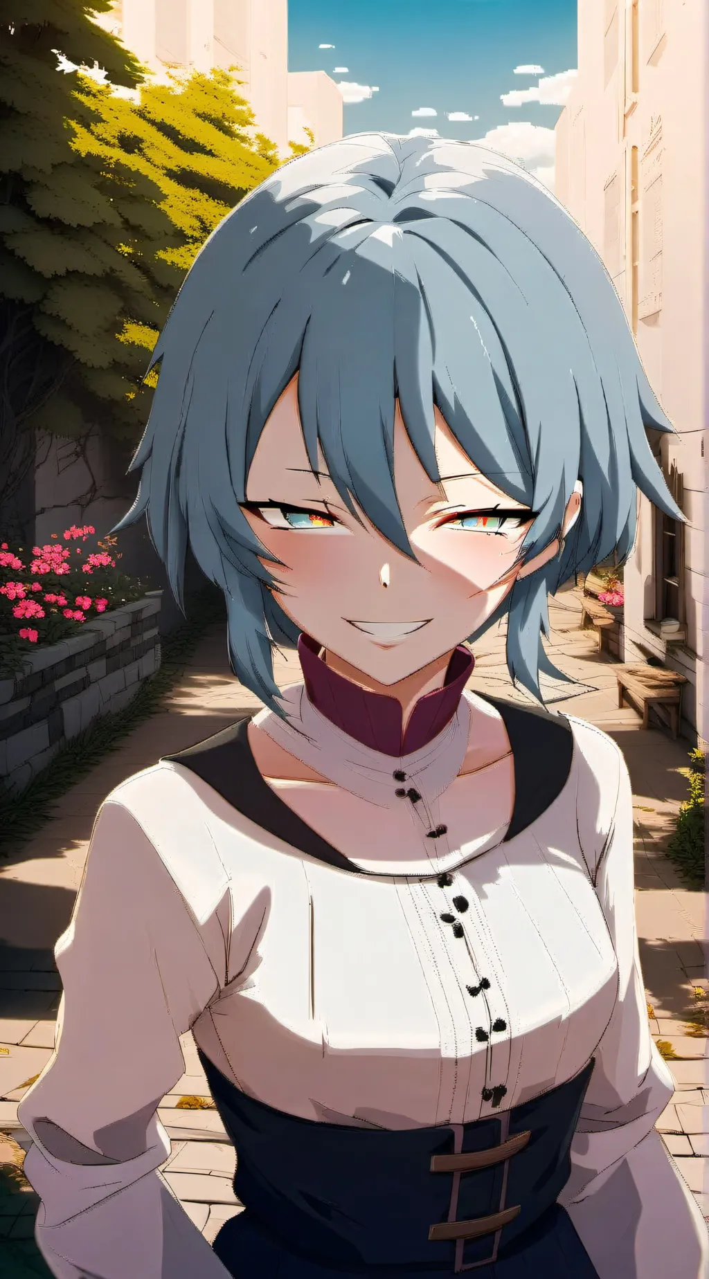 ai character: millicentbluenight background