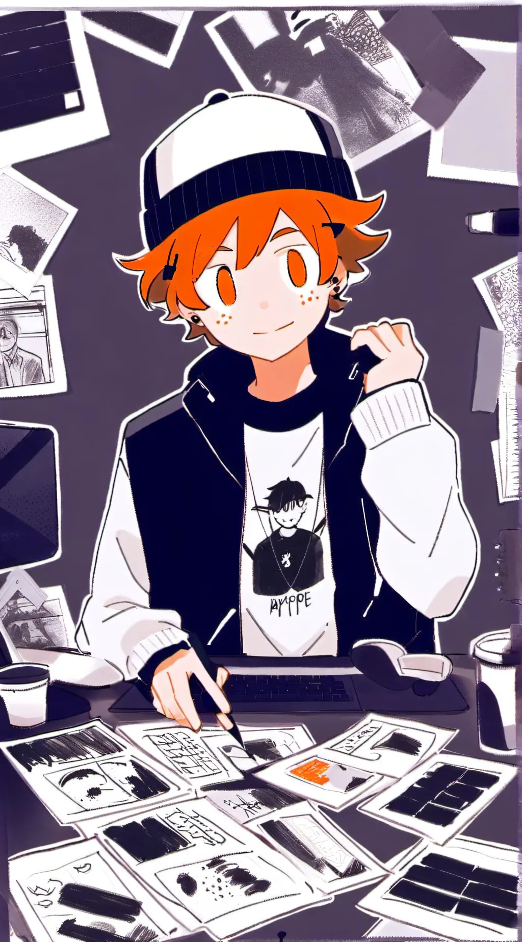 ai character: Stickguy Animation background