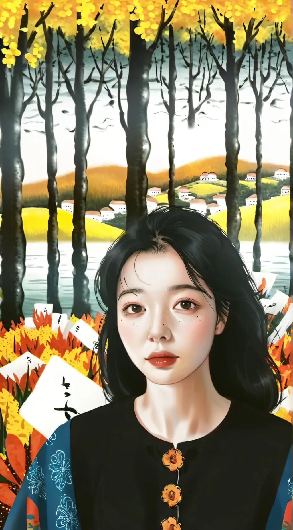 ai character: Nora background