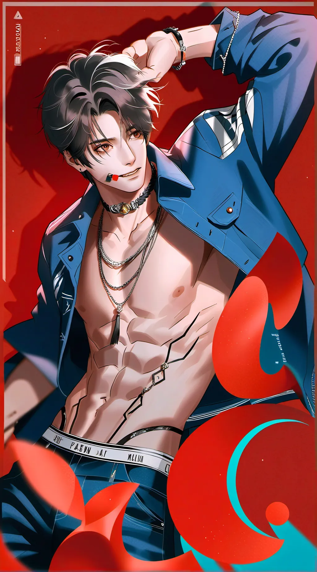 ai character: Kiro(BL)  background