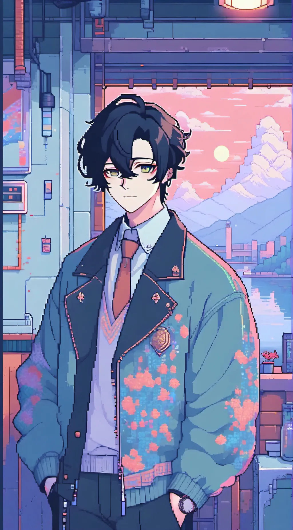 ai character: Ence background