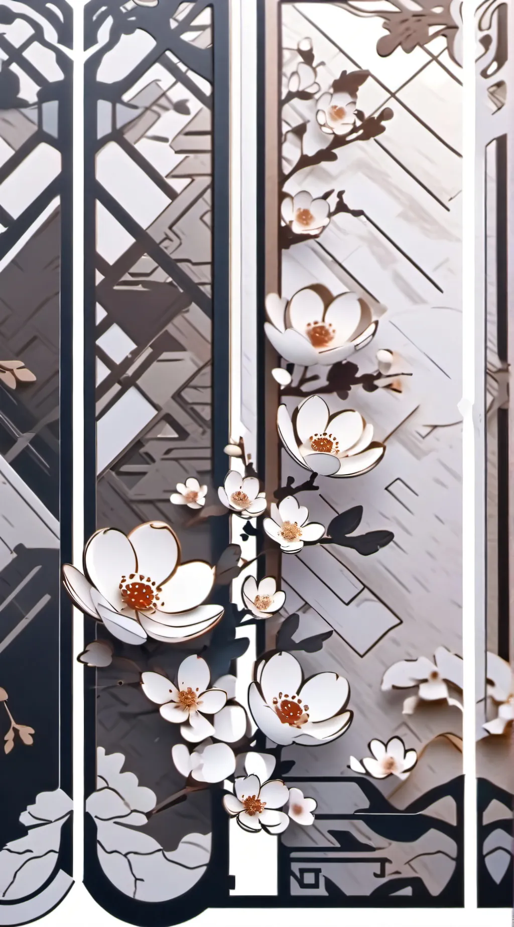 ai character: MD Christmas  background