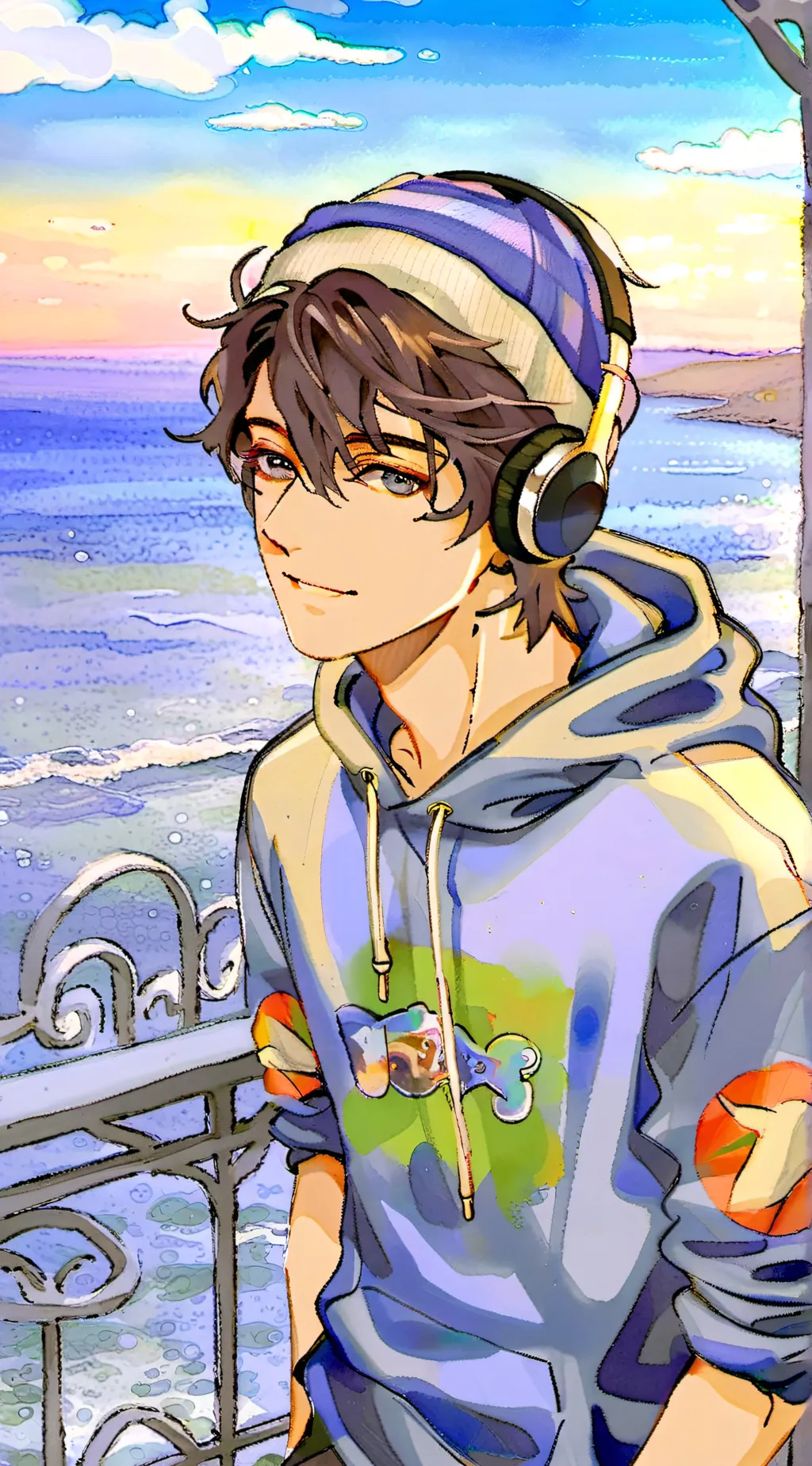 ai character: Justin background