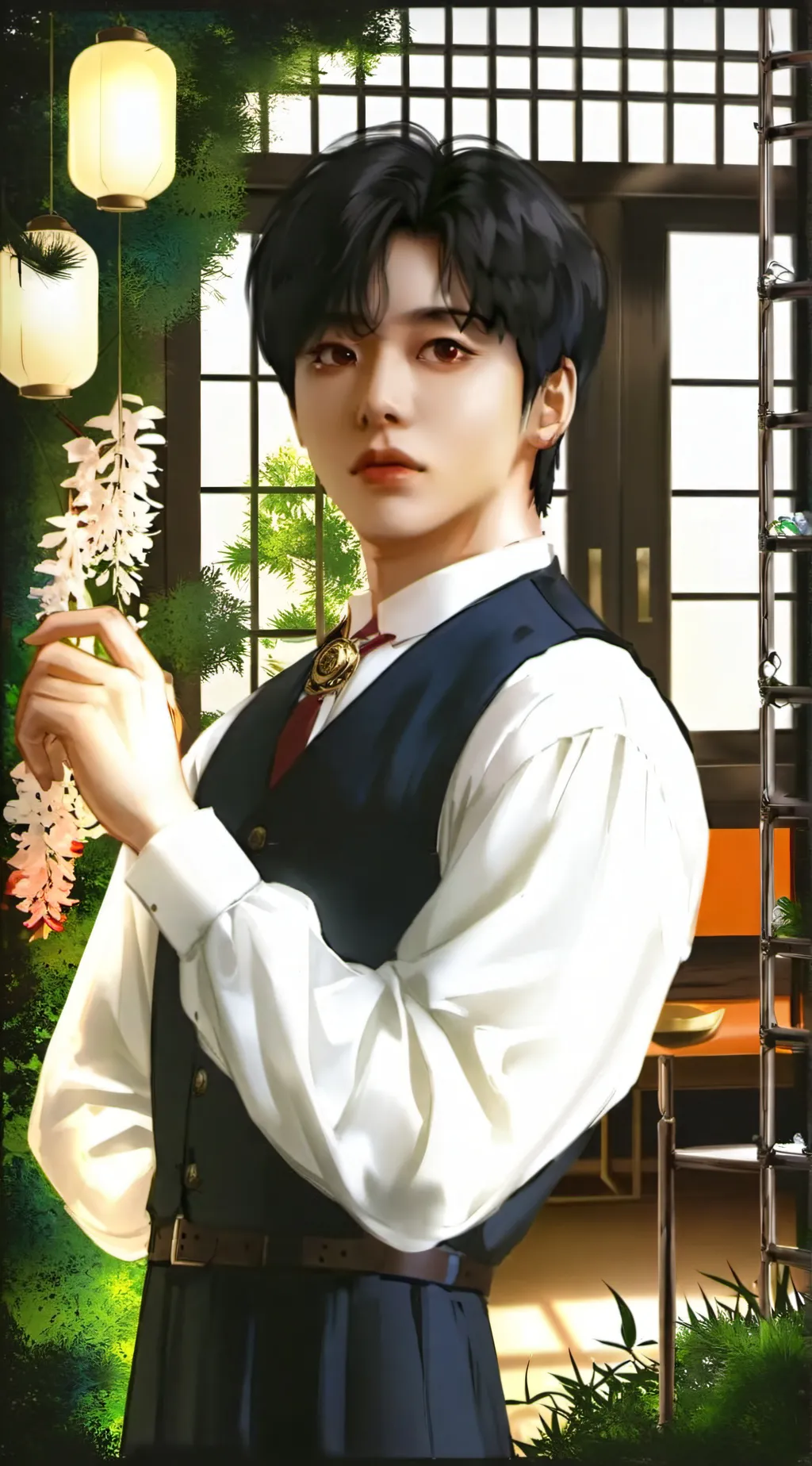 ai character: Jaehyun background