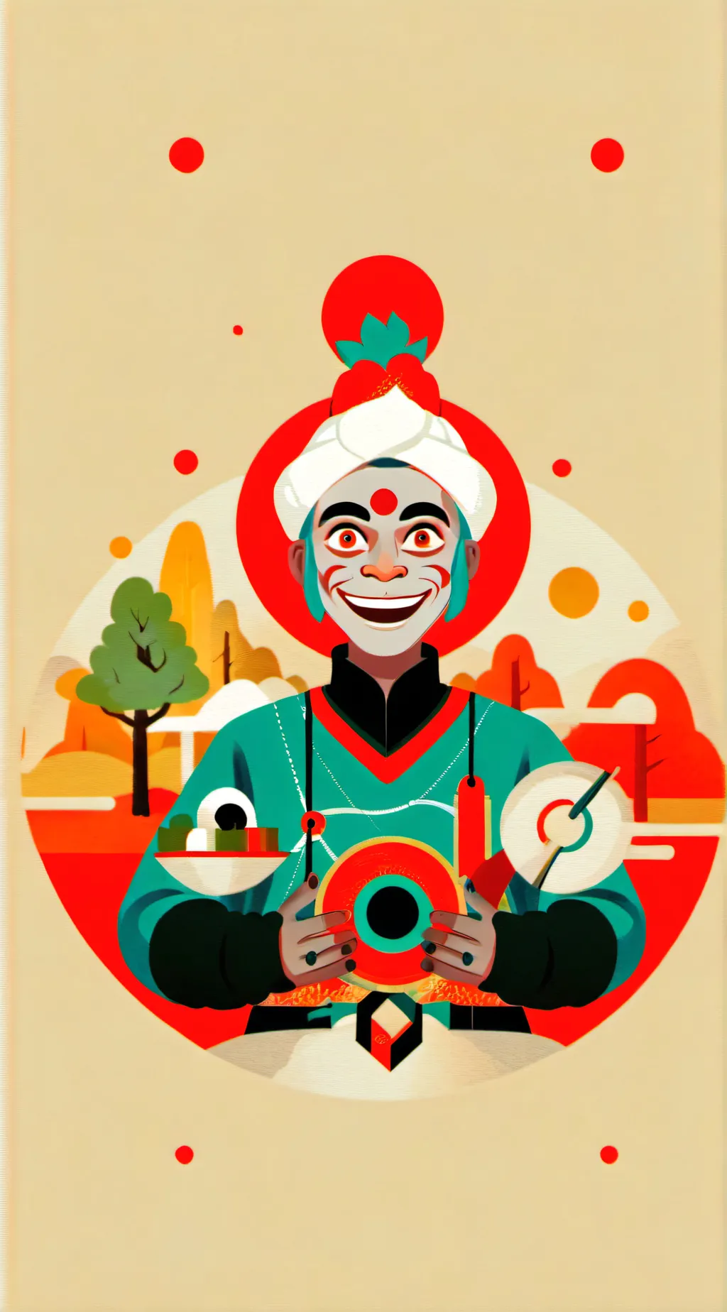 ai character: P.S FRANK RETURNS background