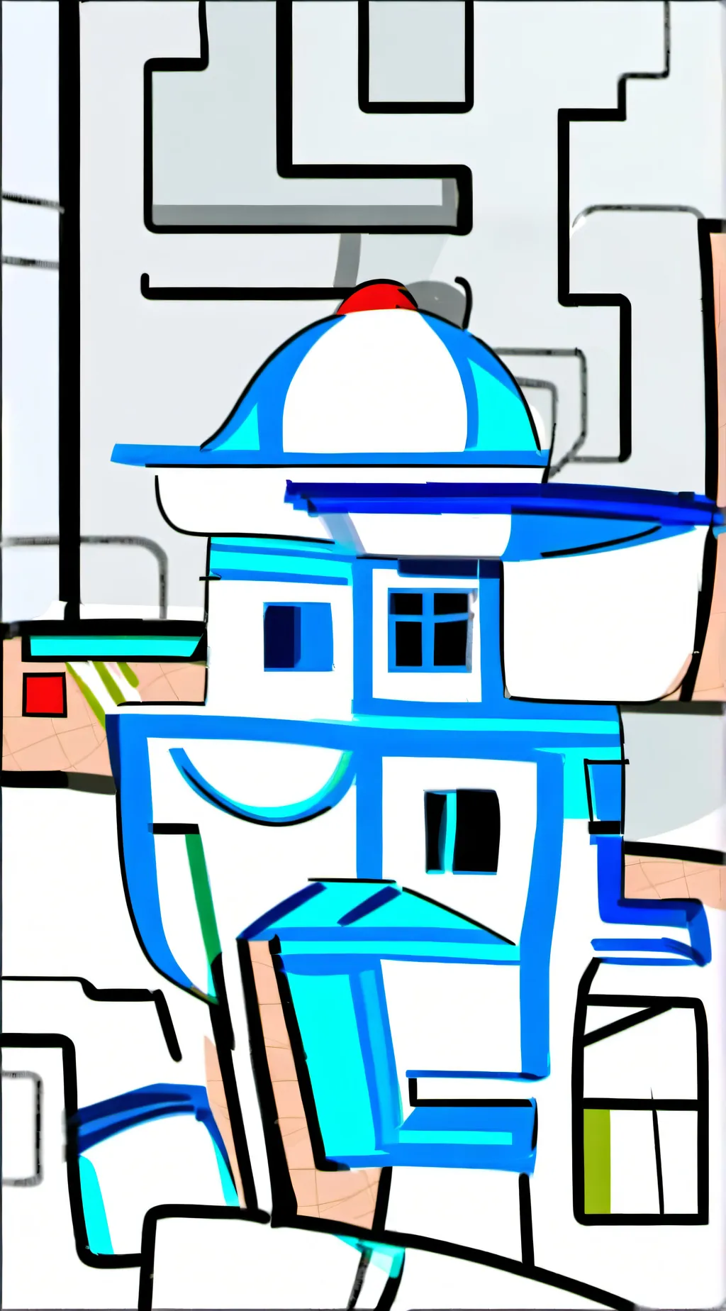 ai character: Mha prank background