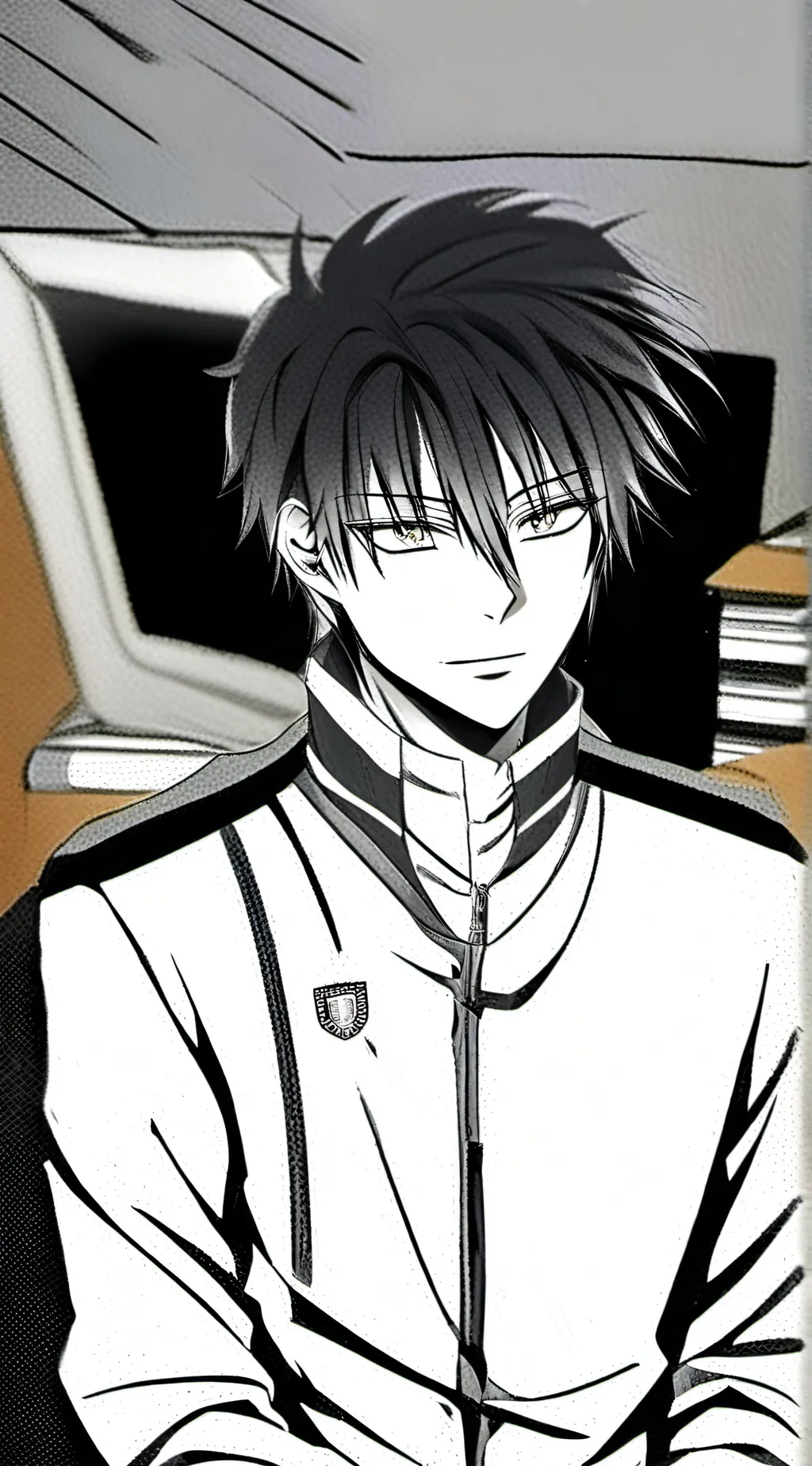 ai character: Aaron  background