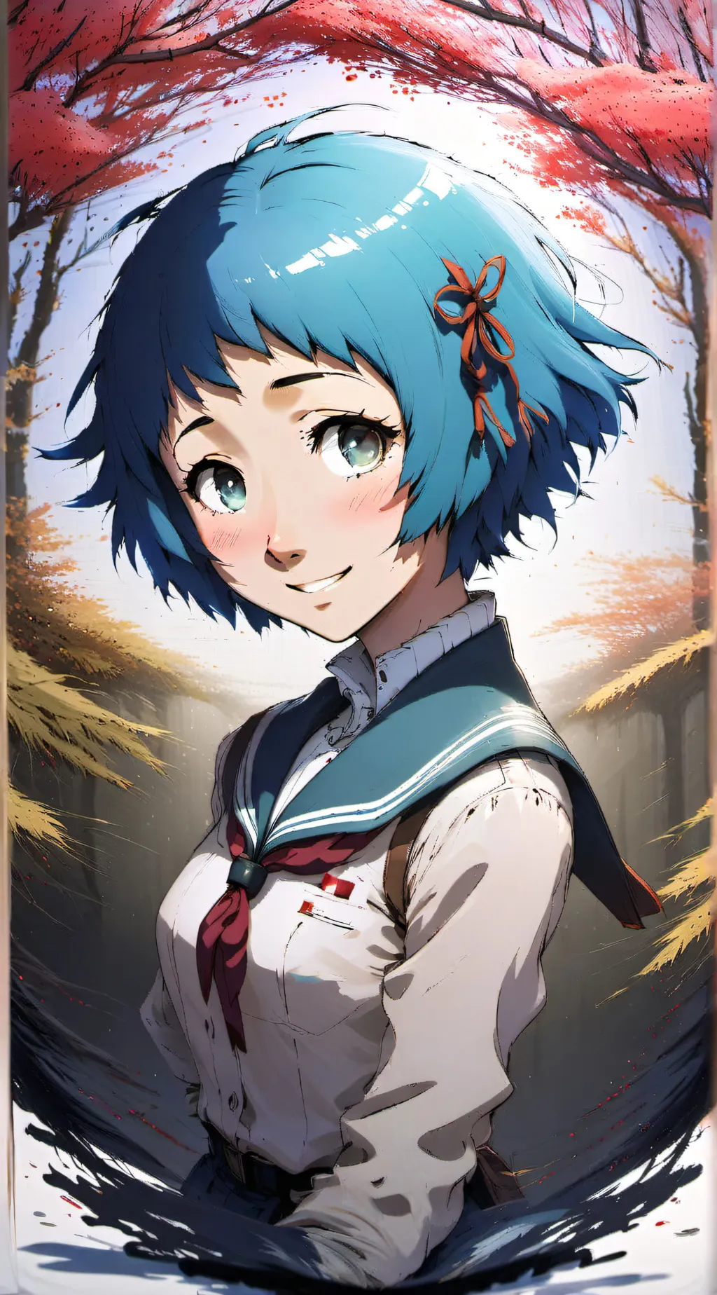 ai character: Fukka Yamagishi  background