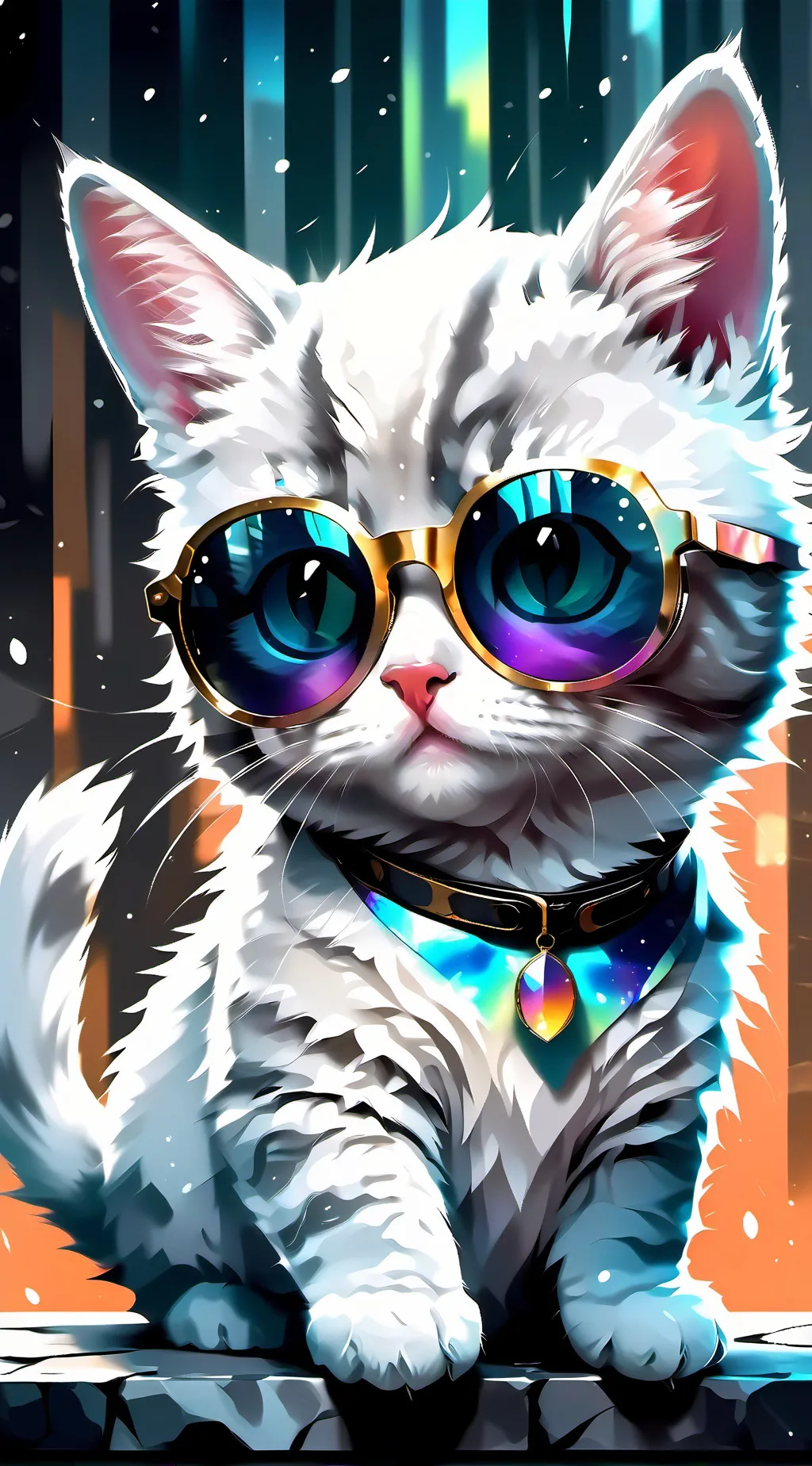 ai character: CAT background