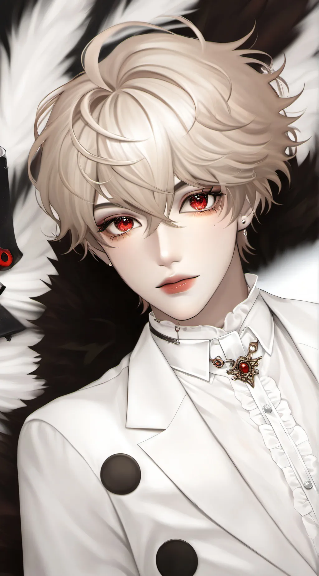 ai character: Katsuki Bakugo background